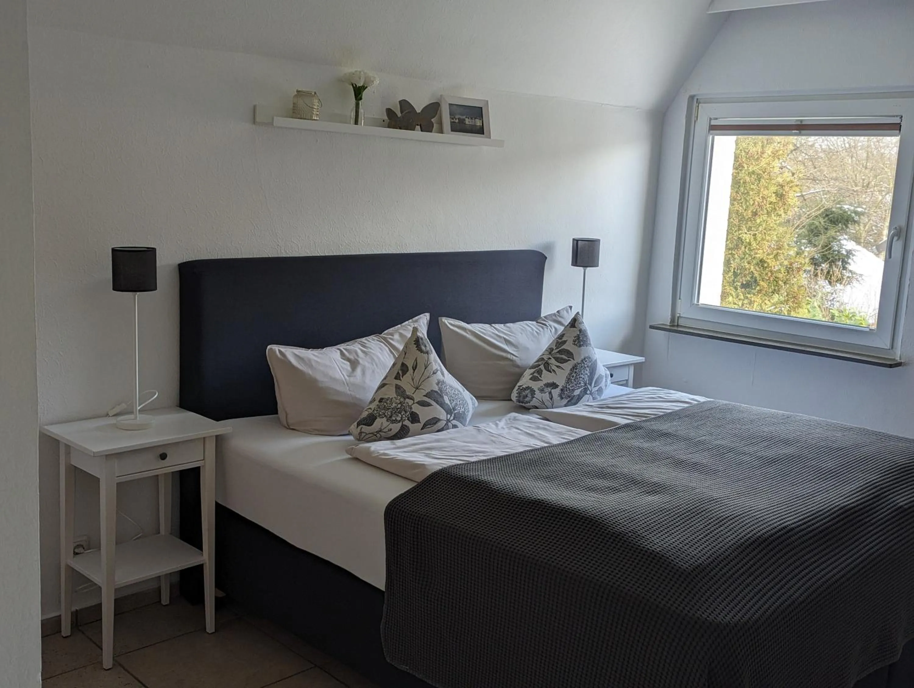 Bed in Hotel am Wasserschloss Glücksburg