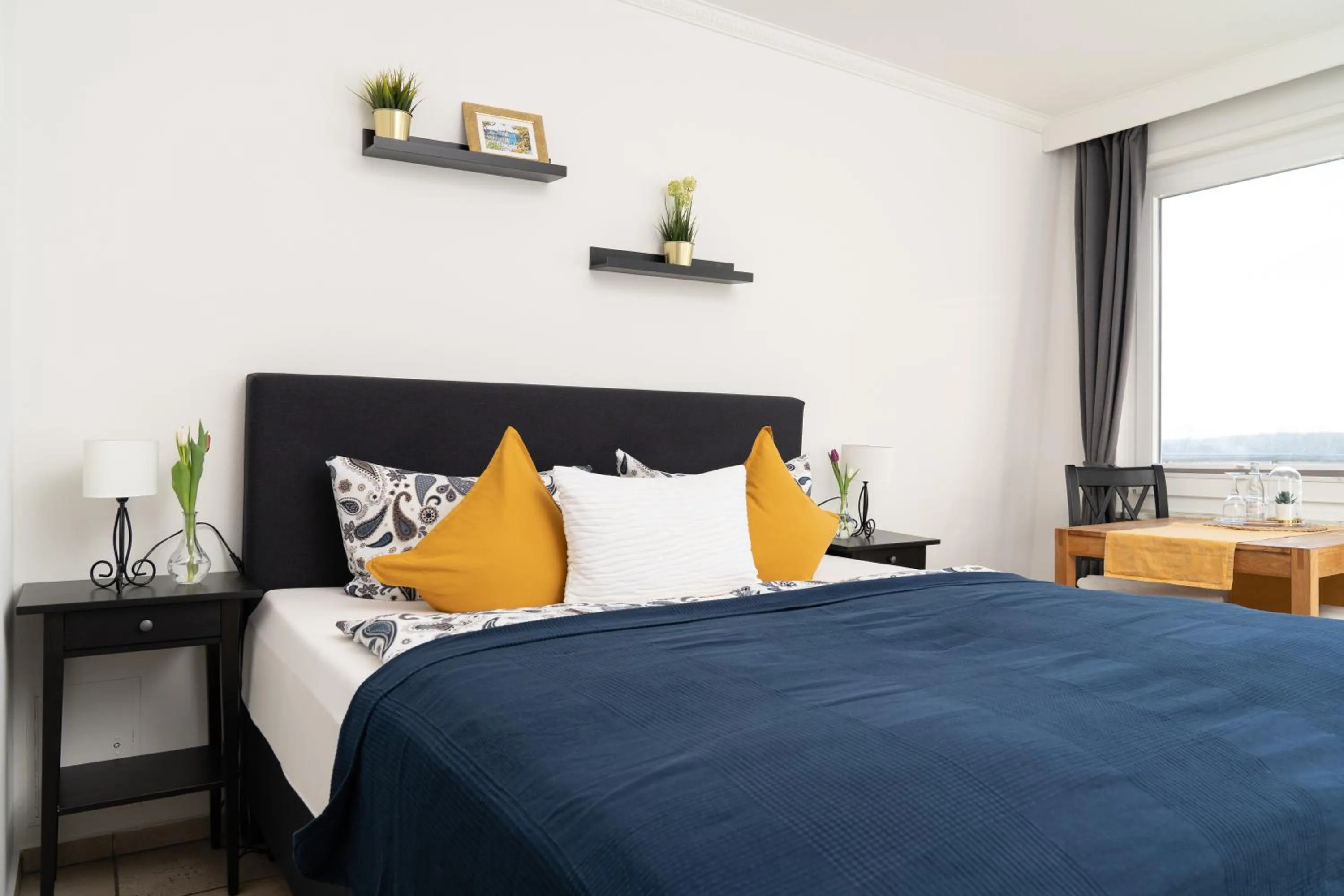 Bed in Hotel am Wasserschloss Glücksburg