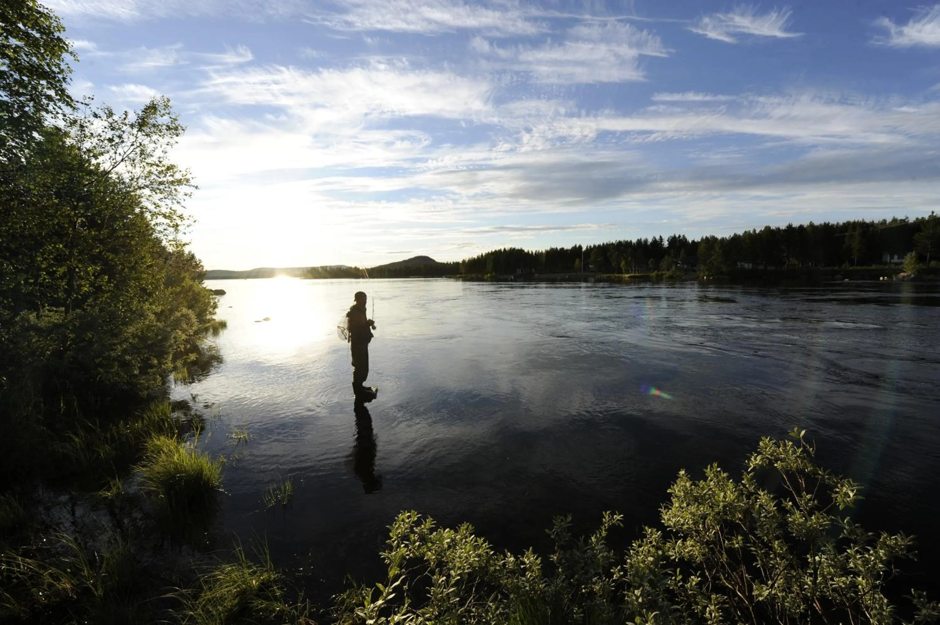 Fishing in Arctic Shaman Adventures -Jurtta