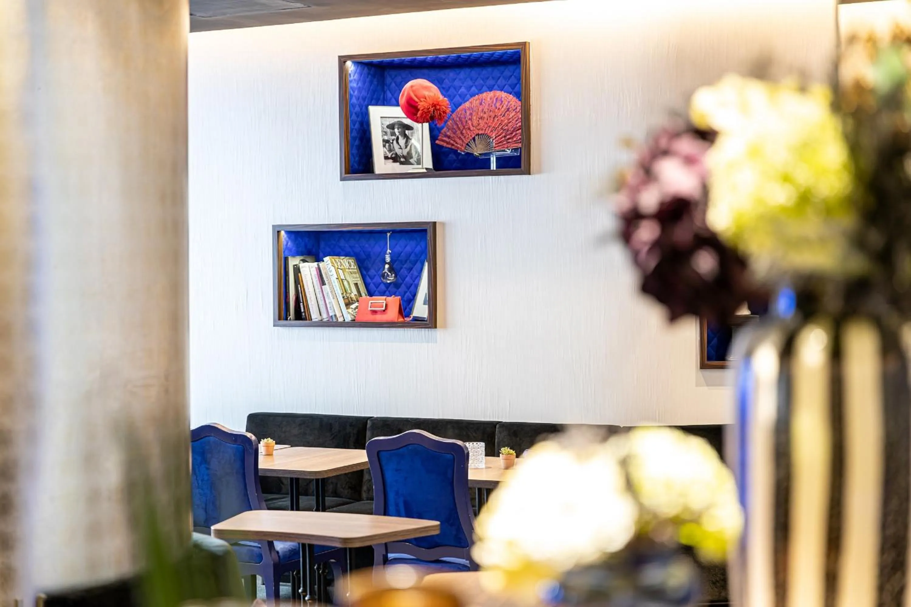 Decorative detail in Hôtel Diva Opera