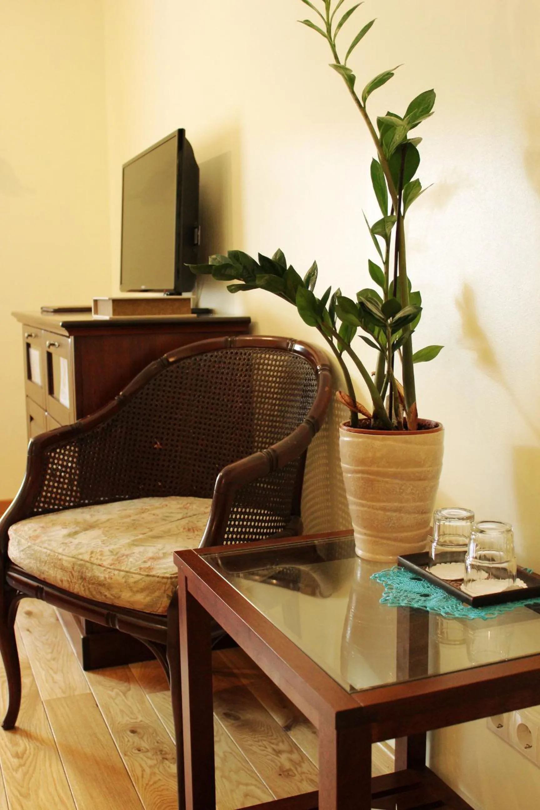 Decorative detail in Embrace Hotel & Apartments