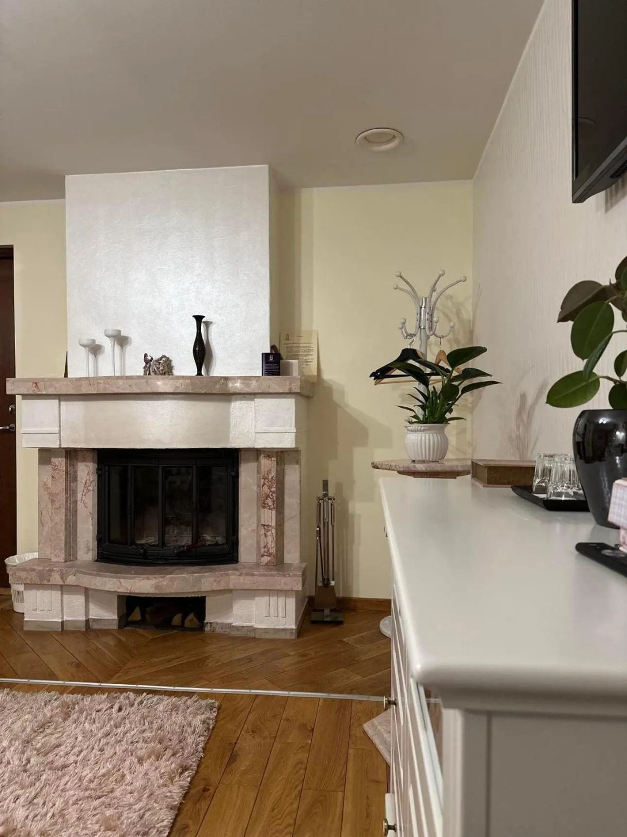 flat iron in Embrace Hotel & Apartments