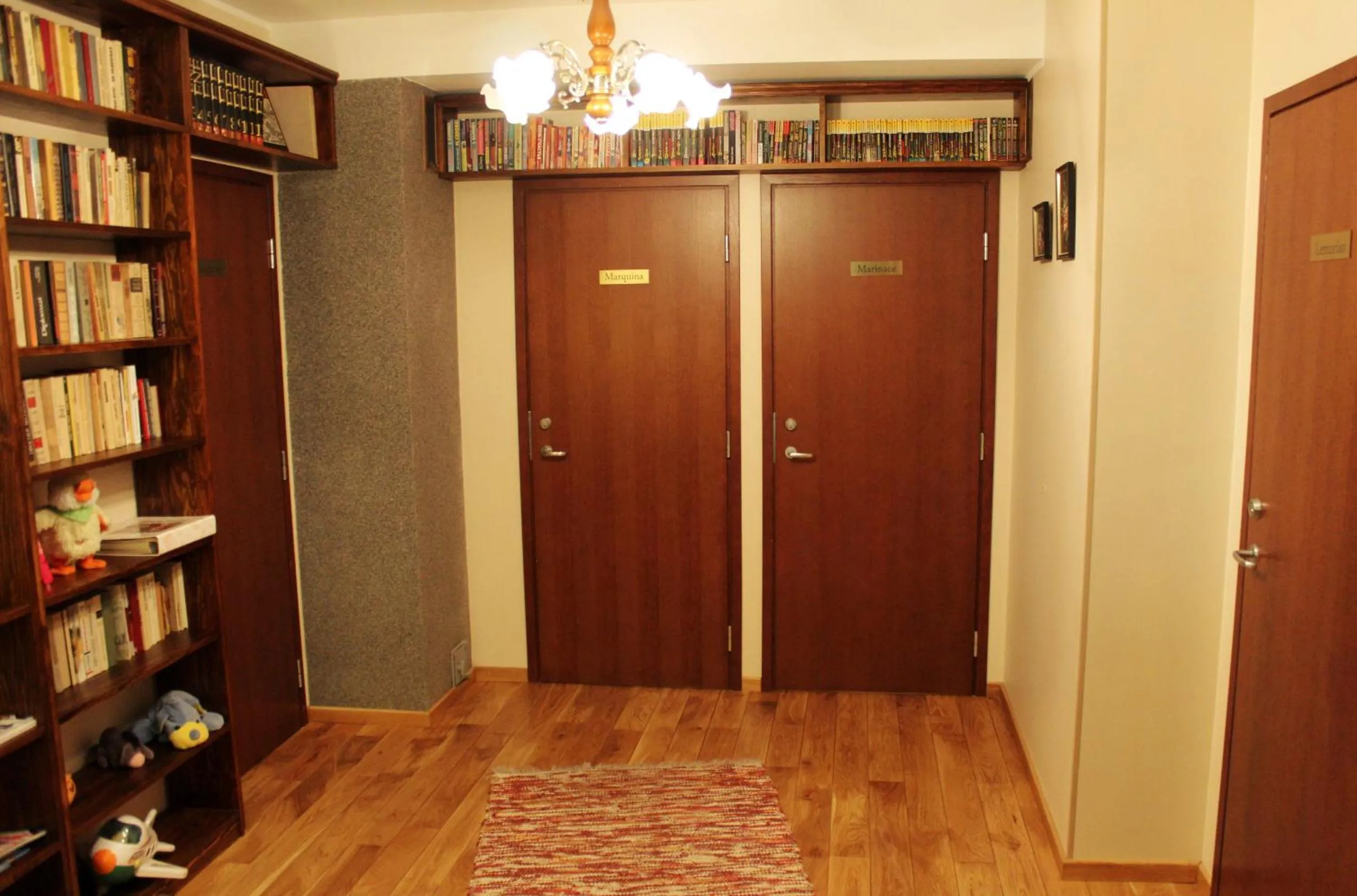 Library in Embrace Hotel & Apartments