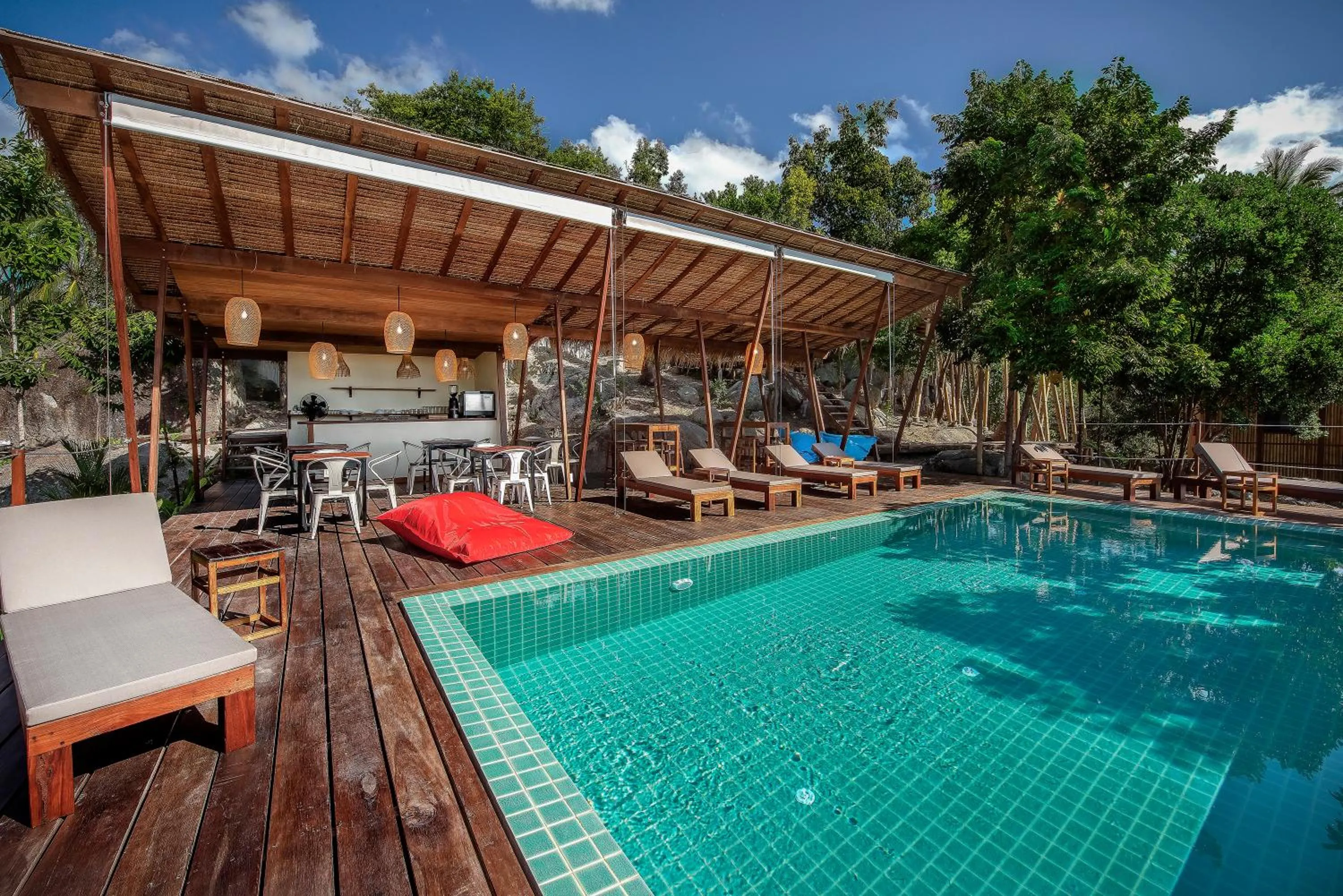 Swimming pool in Ecotao Lodge