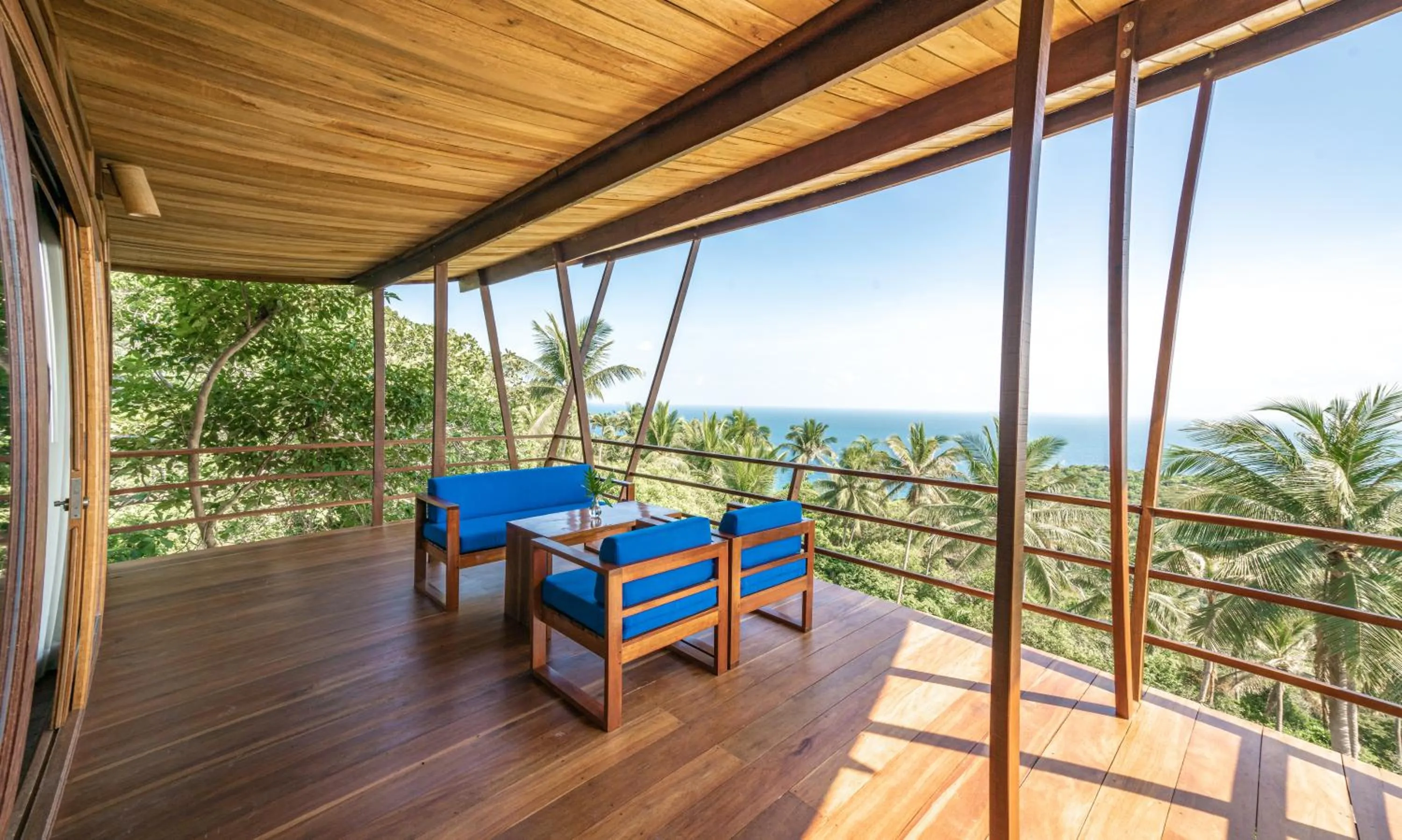 Patio in Ecotao Lodge