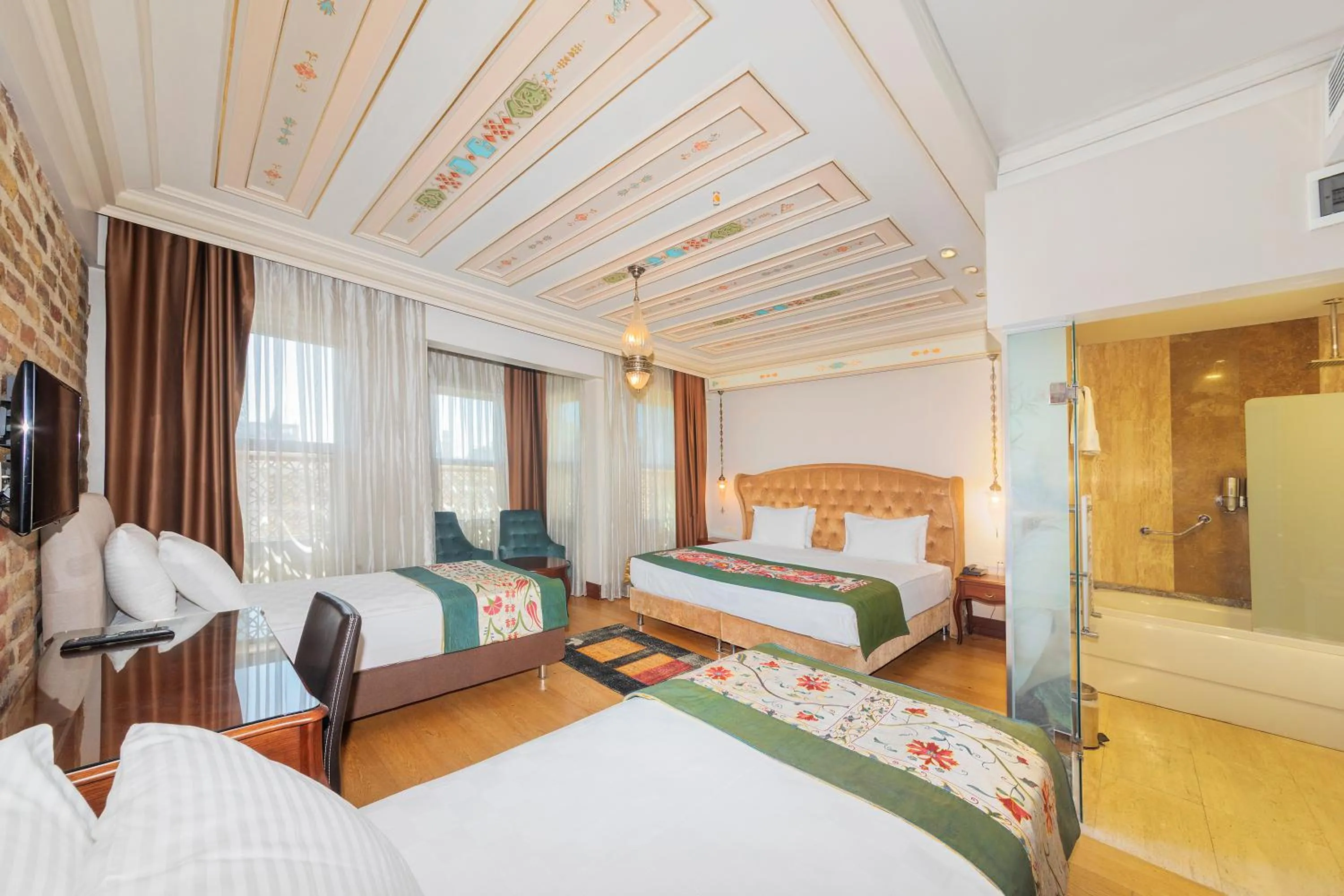 Photo of the whole room, Bed in Azade Premier Hotel