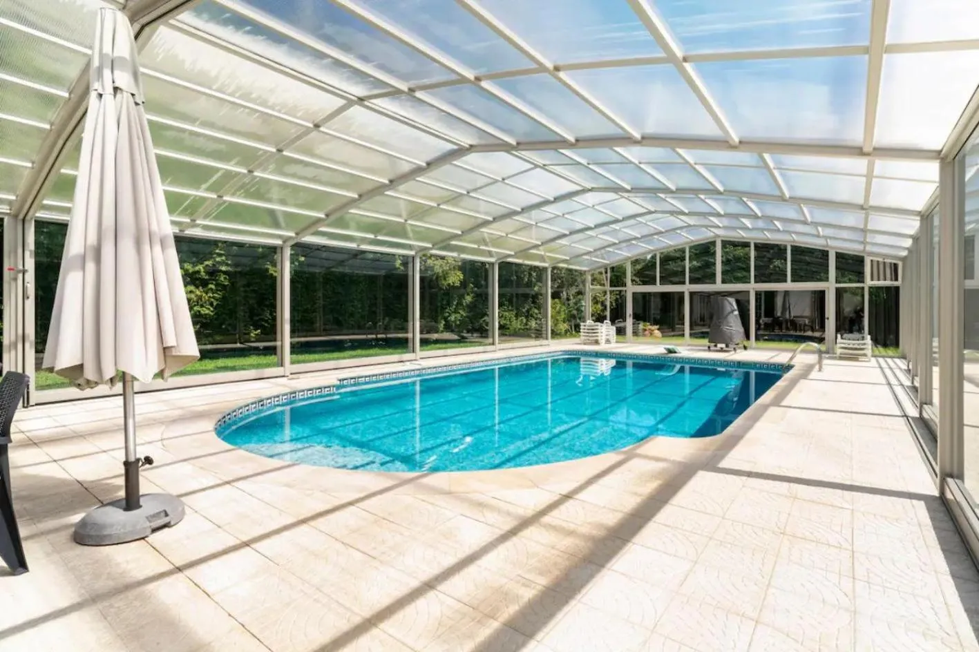 Pool view in Our Lady of Mercy Villa