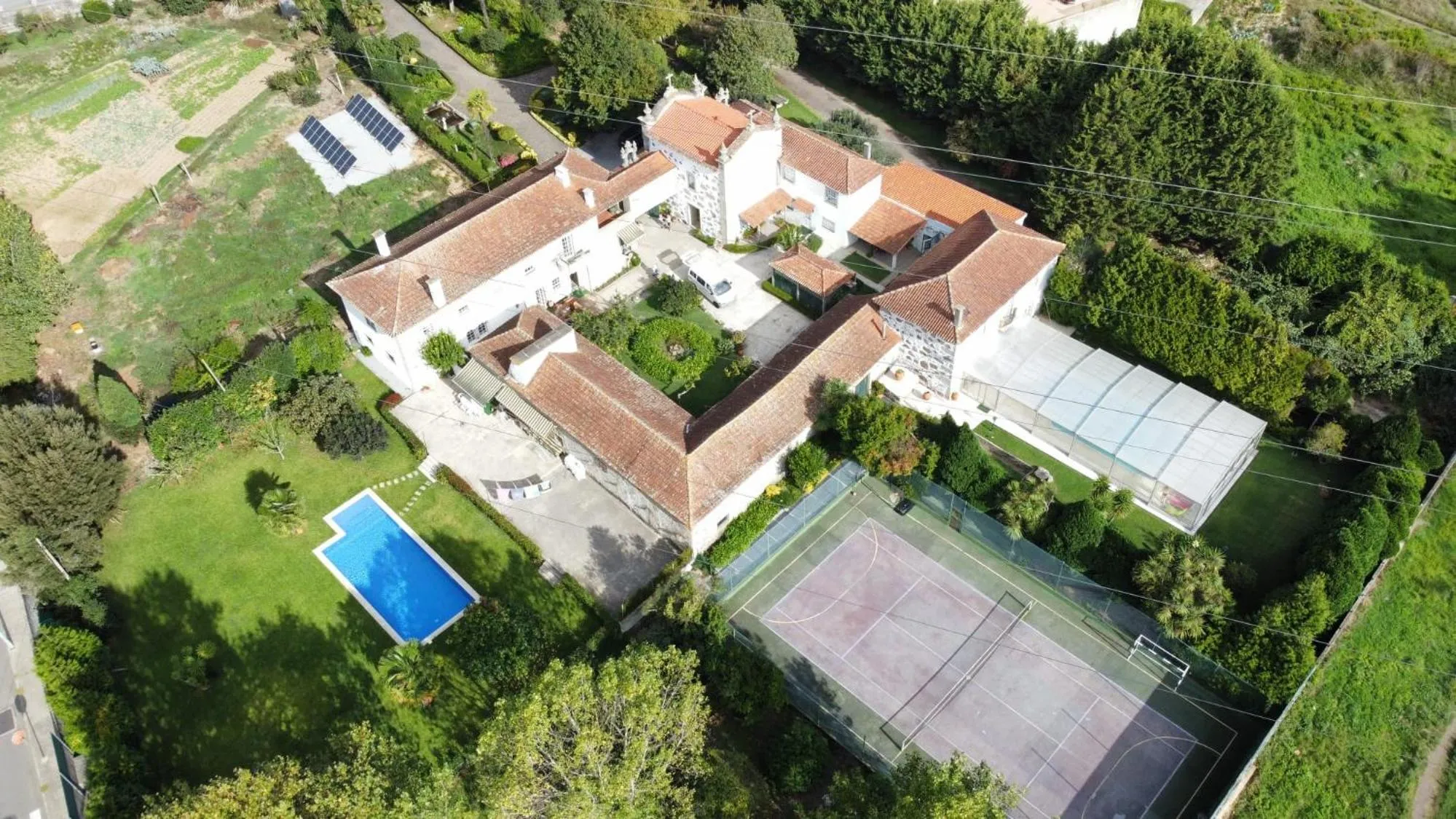 Bird's eye view in Our Lady of Mercy Villa