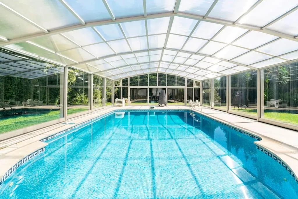Pool view in Our Lady of Mercy Villa