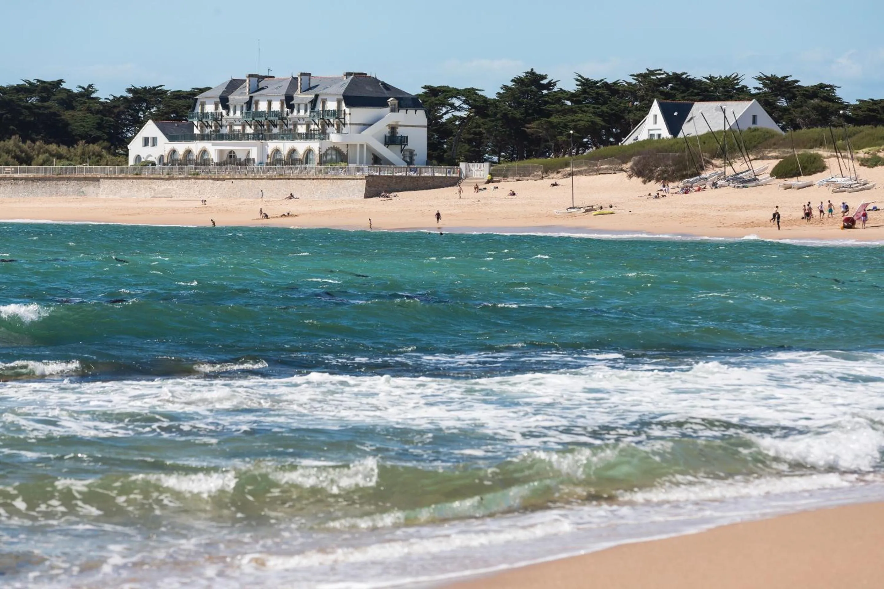 Beach in Résidence Odalys Valentin plage
