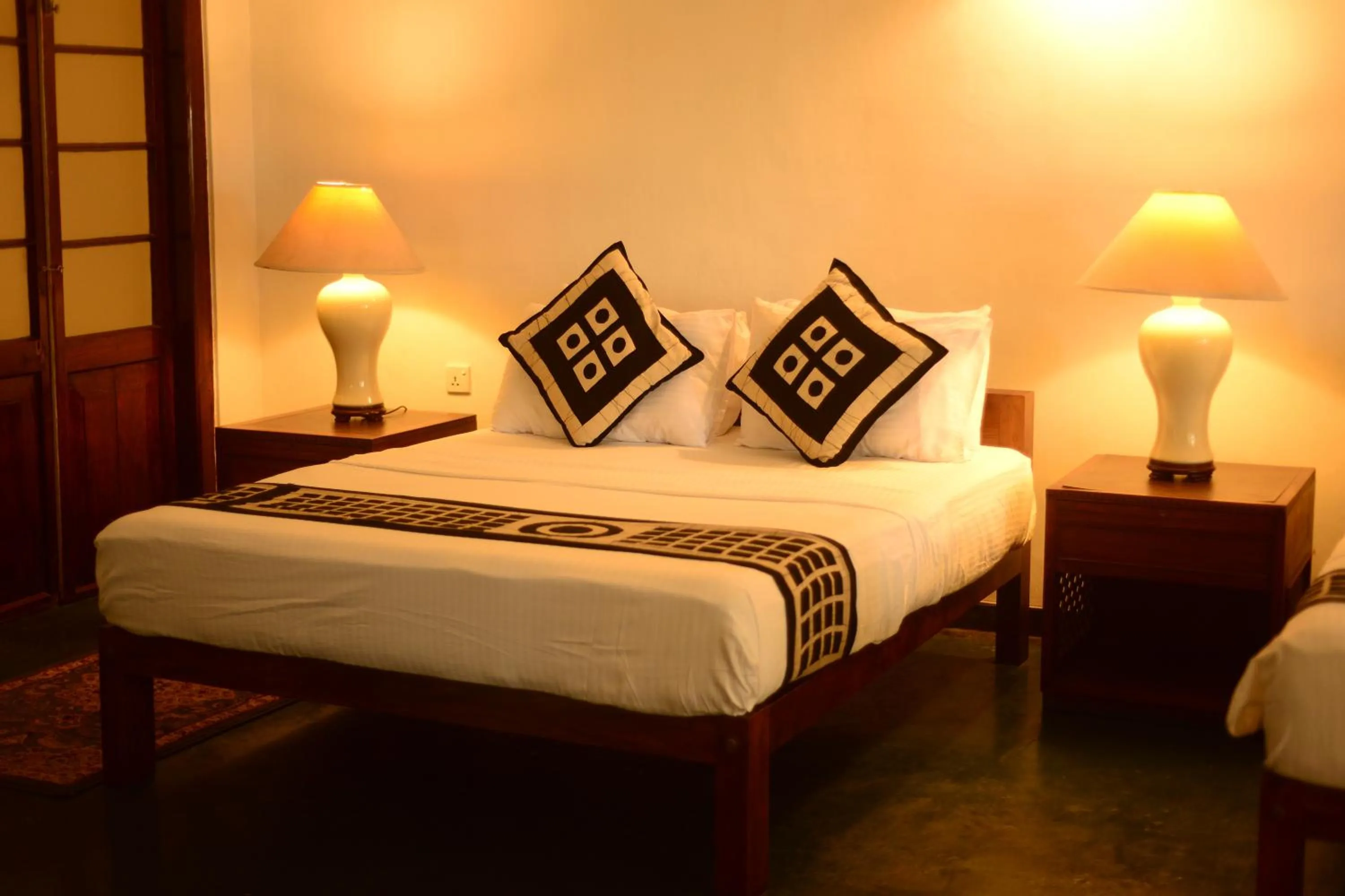 Bed in Hatale Tea Estate Bungalow