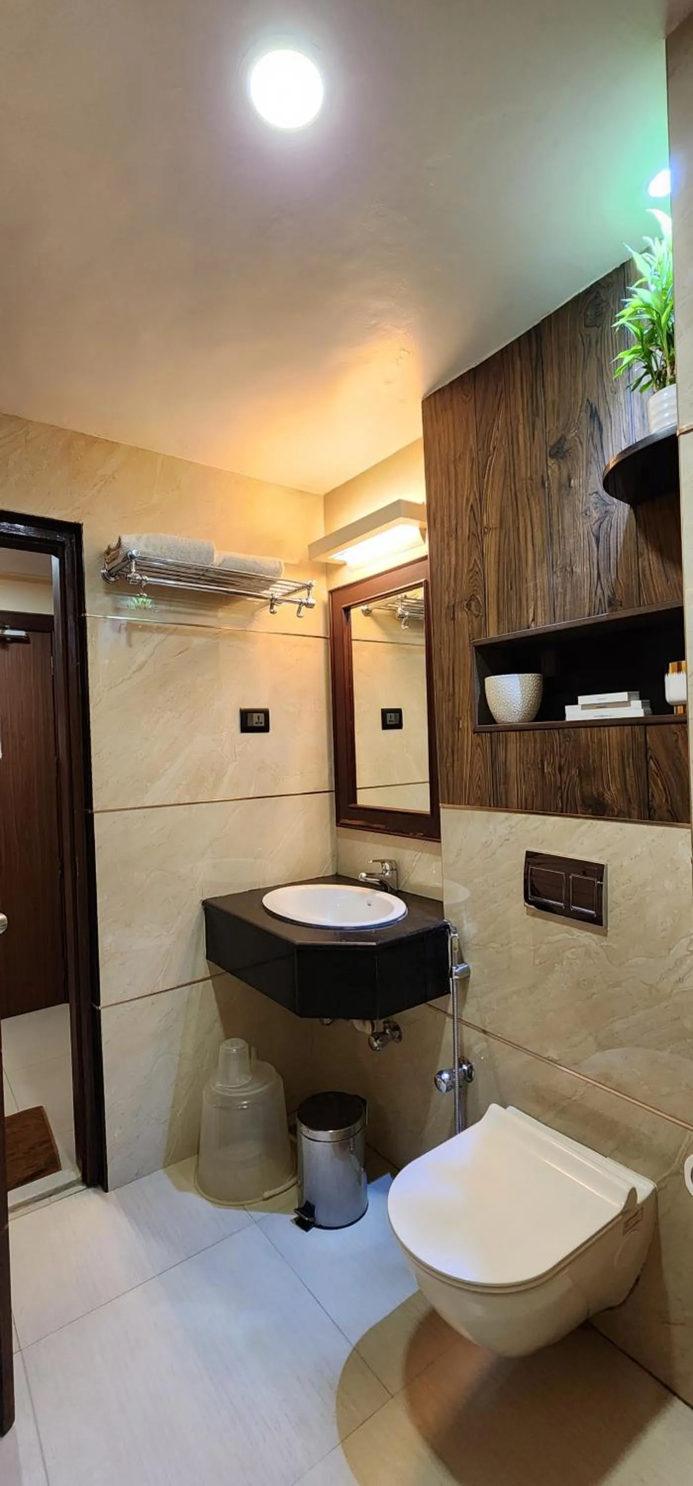 Bathroom in Hotel Arcadia