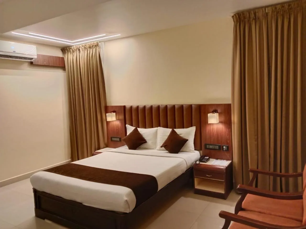 Bedroom, Bed in Hotel Arcadia