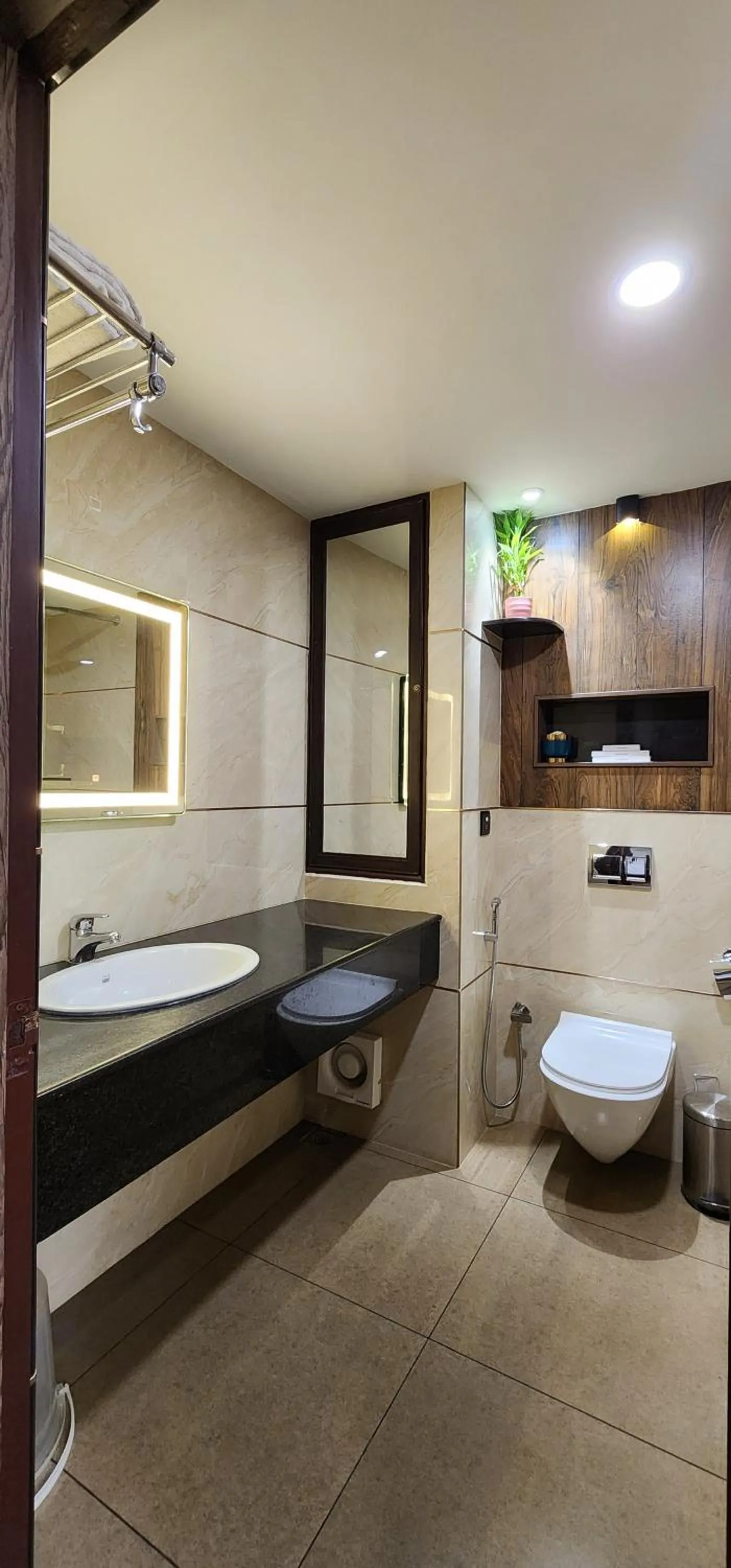 Bathroom in Hotel Arcadia