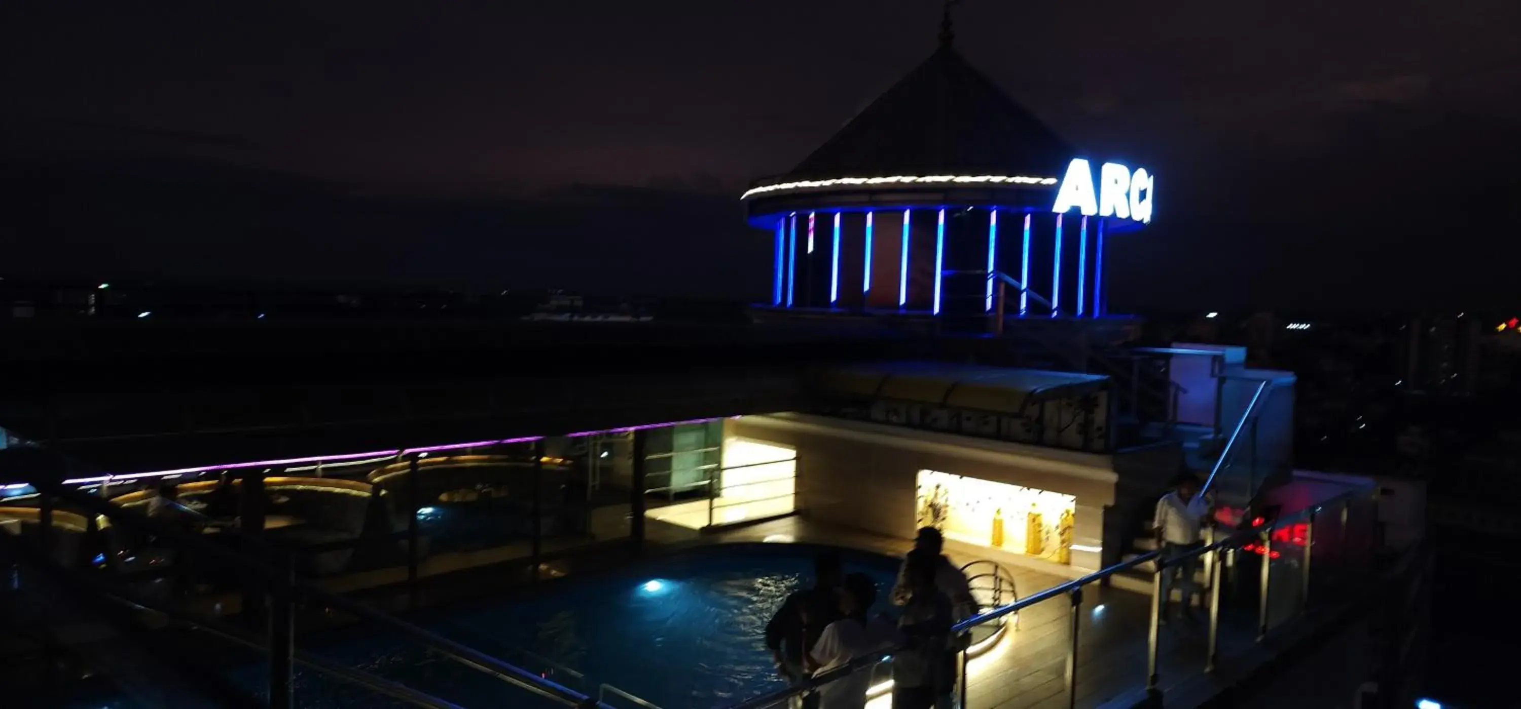 Property building in Hotel Arcadia Property building in Hotel Arcadia