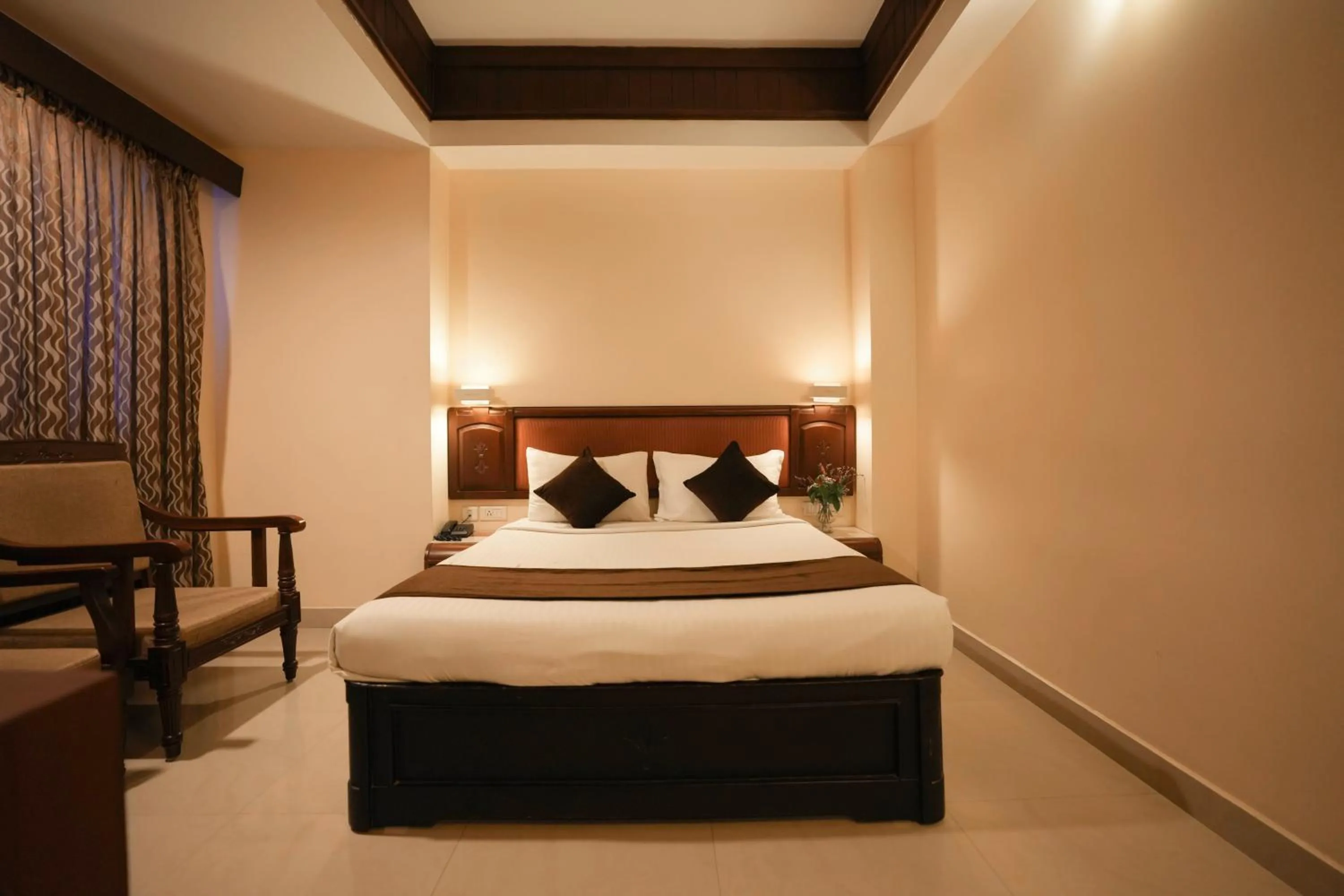 Bed in Hotel Arcadia