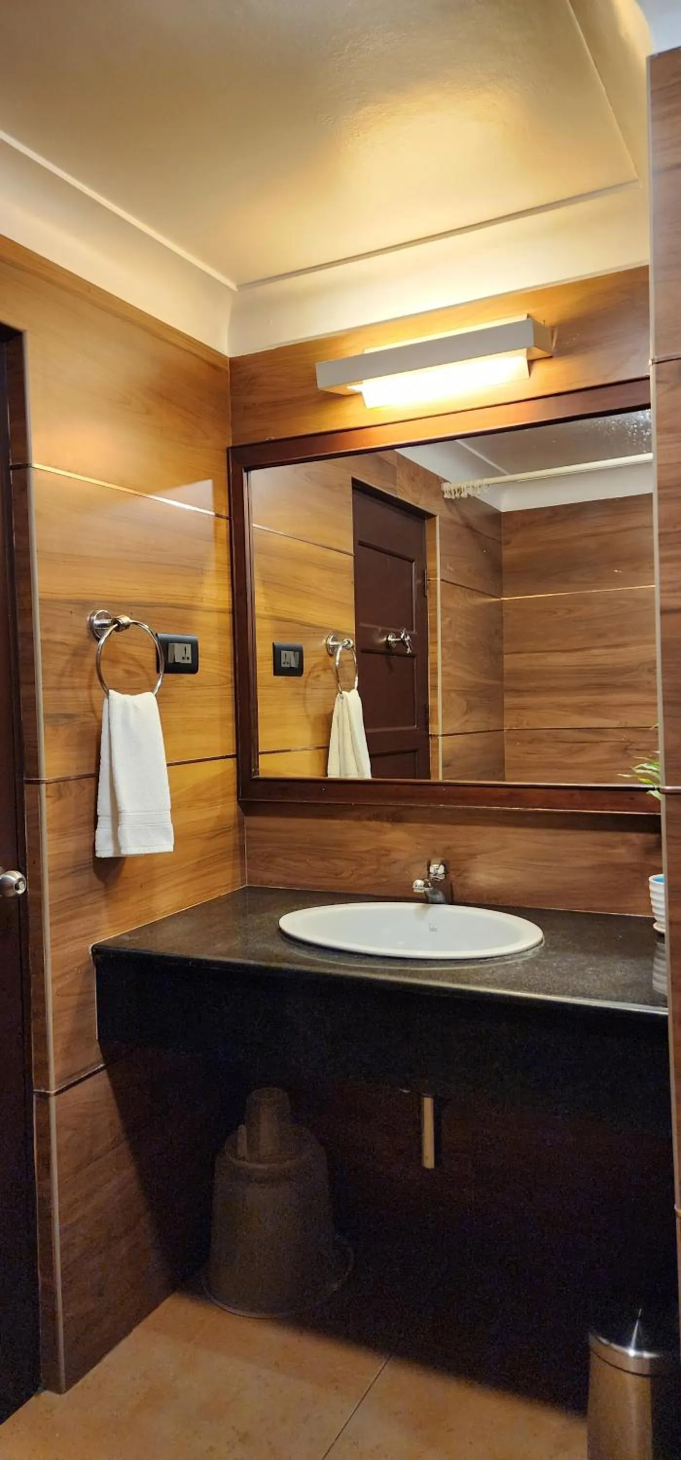 Bathroom in Hotel Arcadia