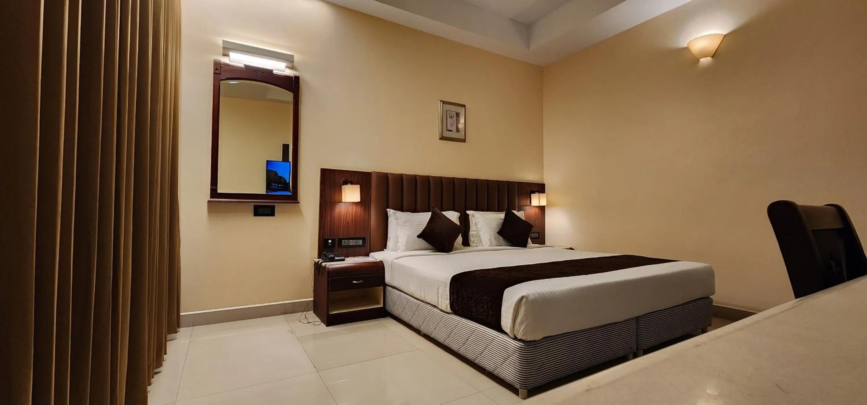 Bedroom, Bed in Hotel Arcadia