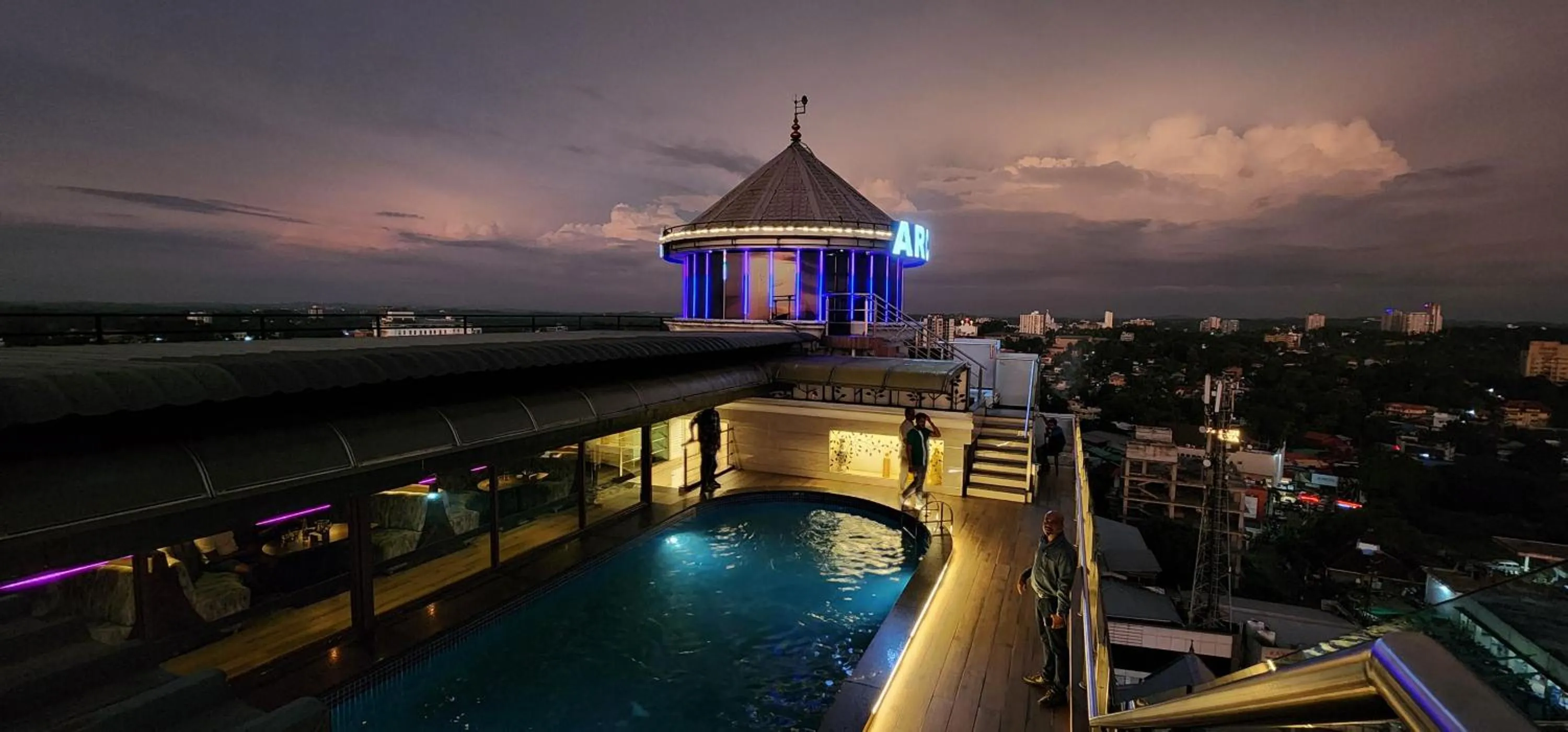 Swimming pool in Hotel Arcadia