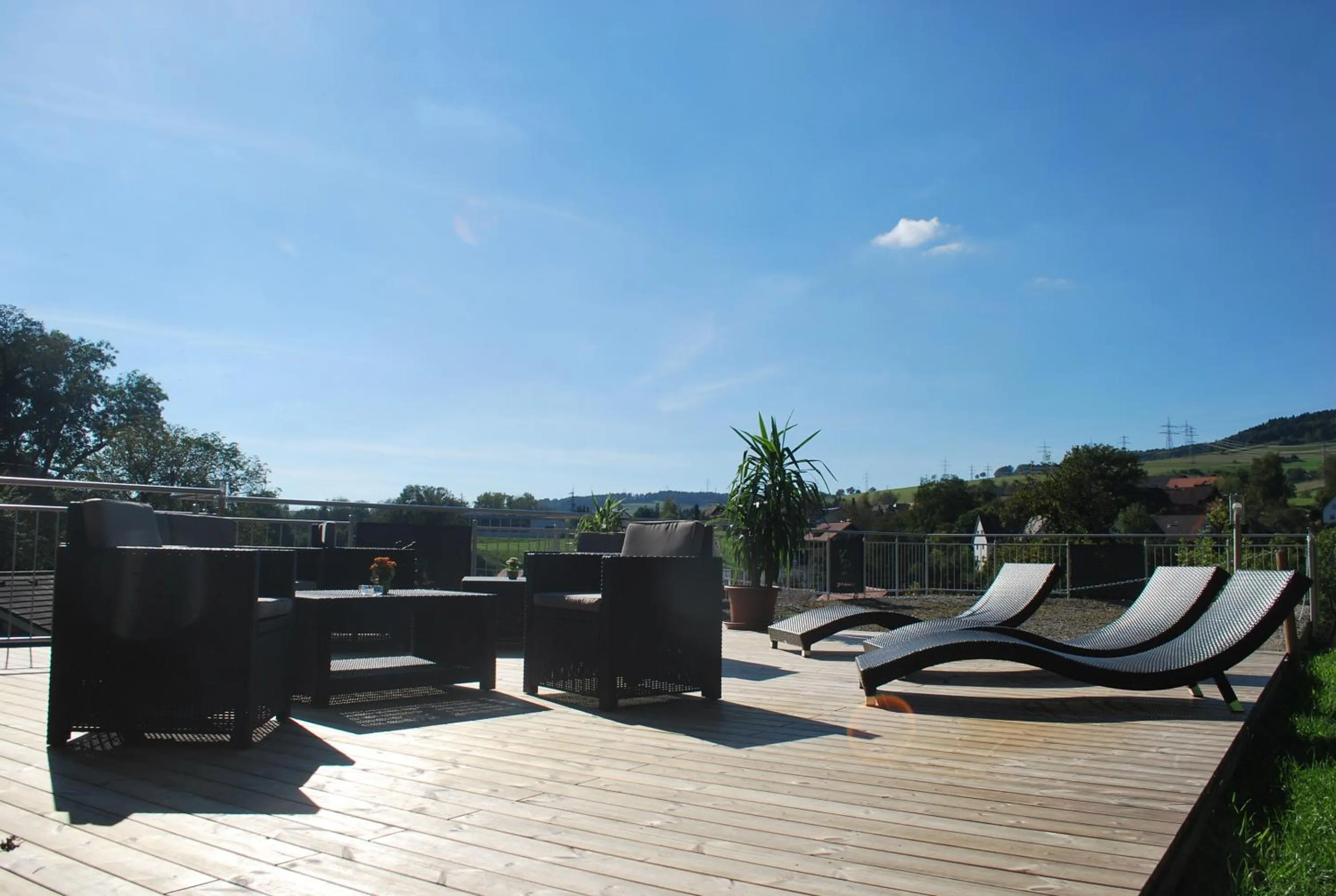 Garden in Landgasthof Hirschen Untermettingen