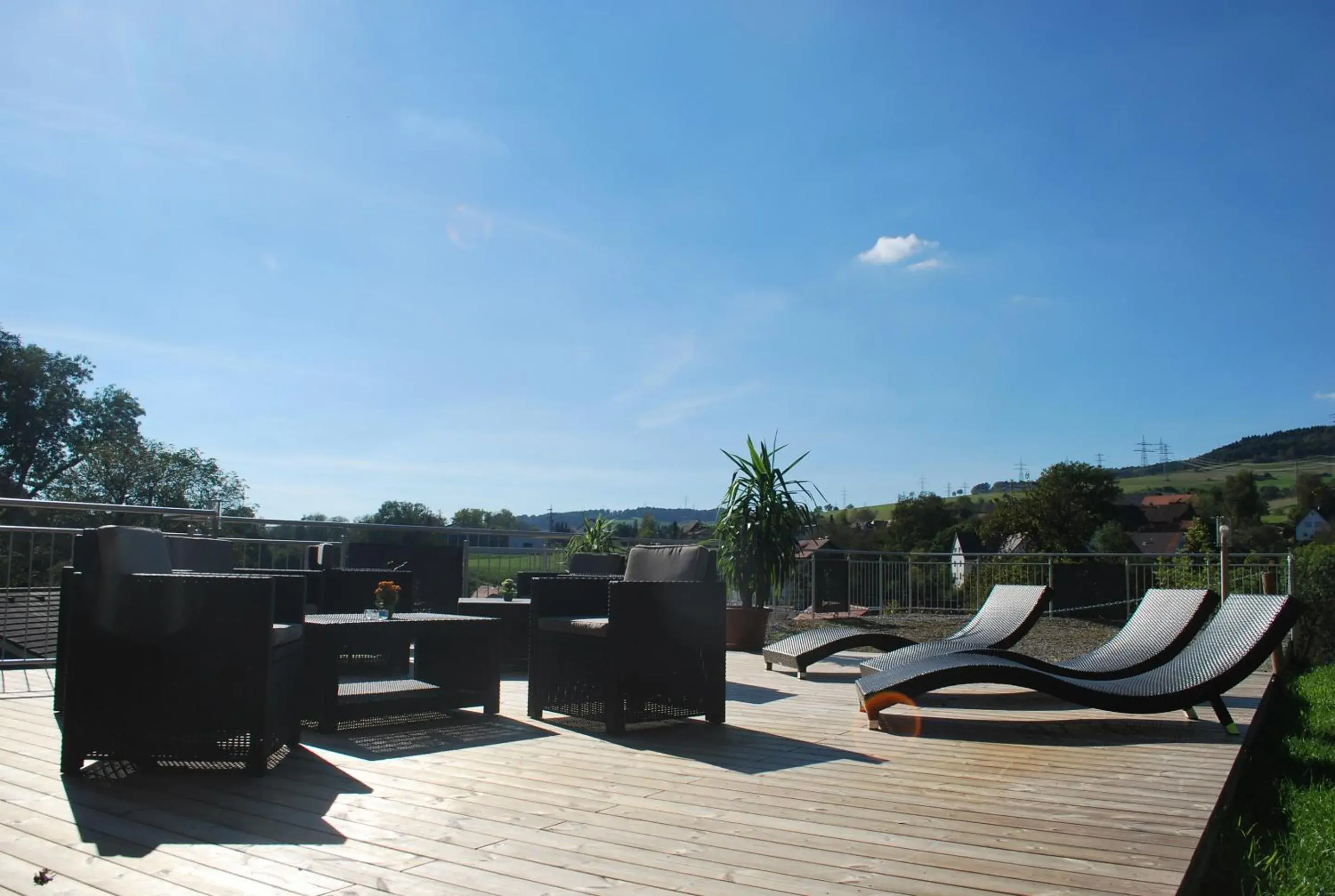 Garden in Landgasthof Hirschen Untermettingen Garden in Landgasthof Hirschen Untermettingen