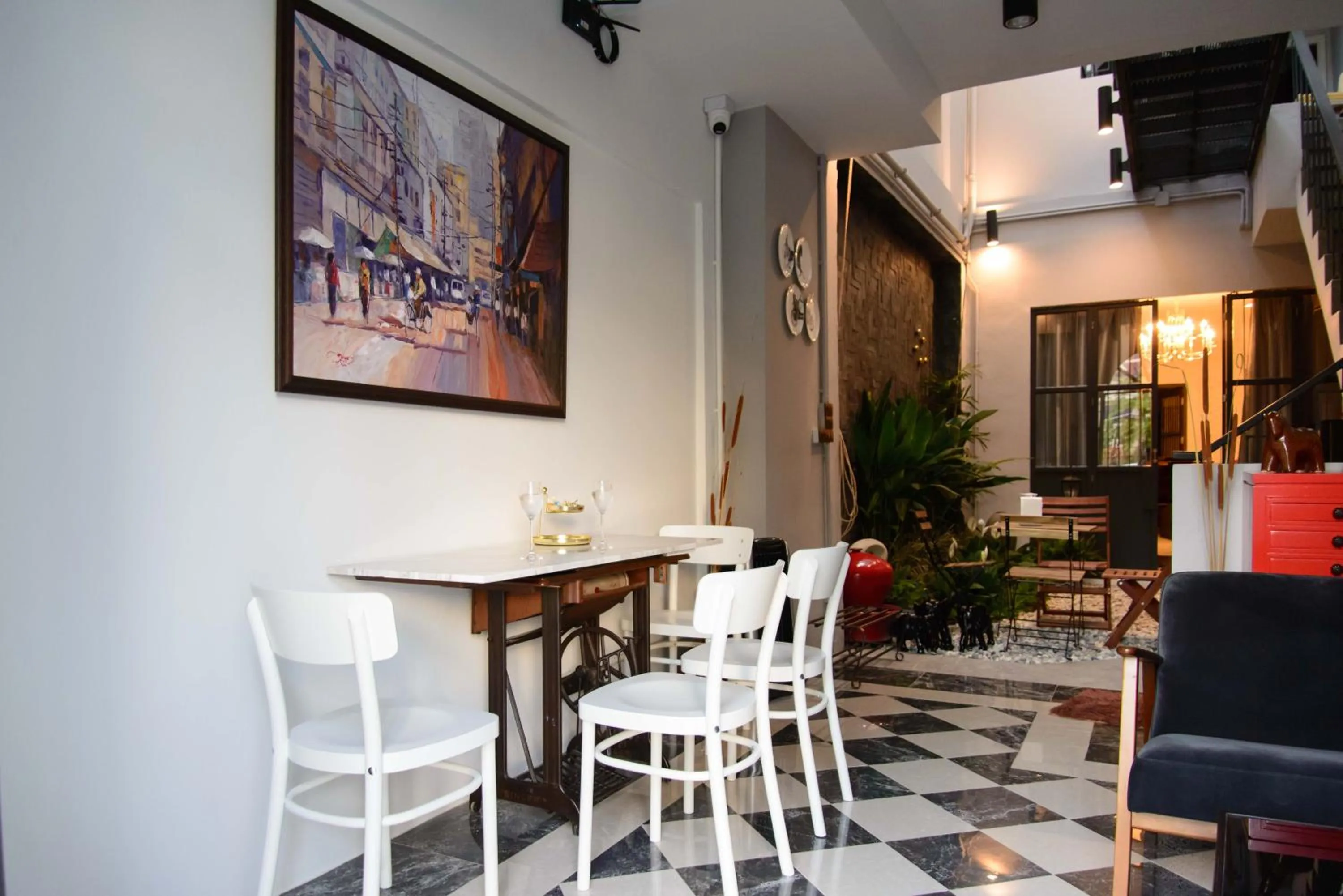 Living room in 87 Oldtown at River Pier