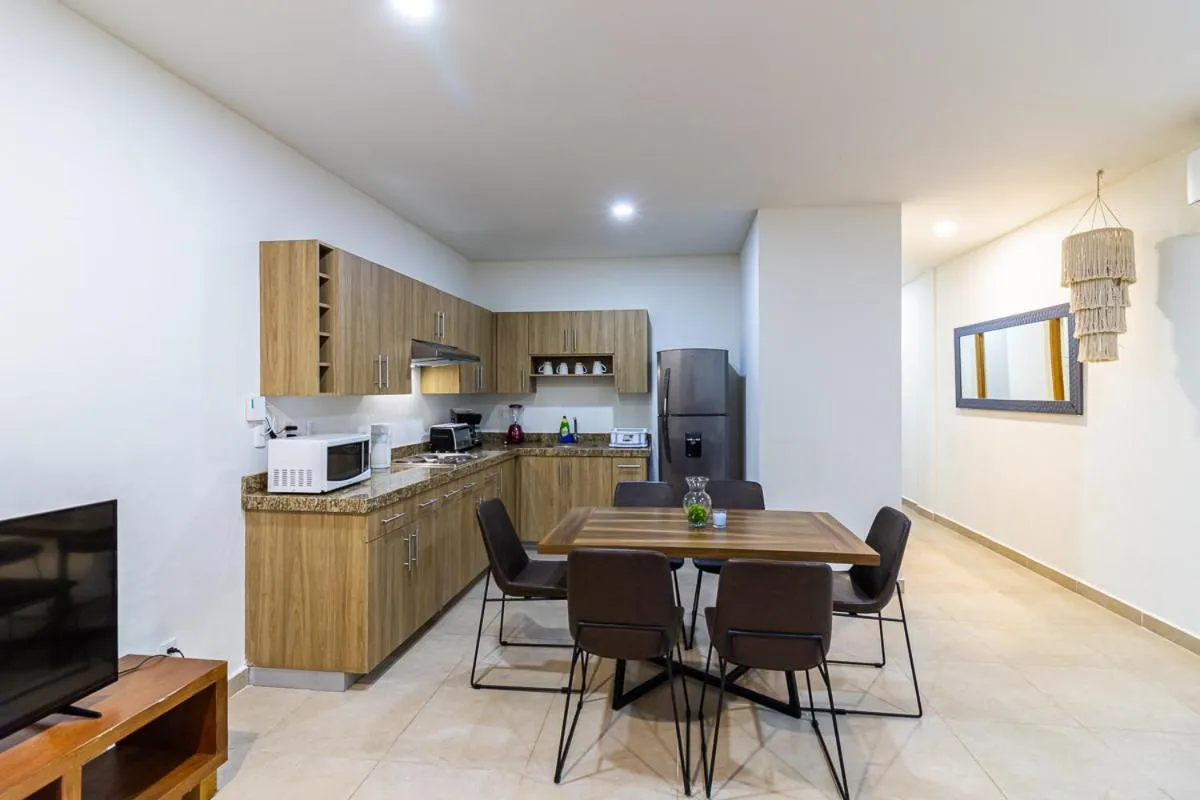 Kitchen or kitchenette in Elementus Tulum