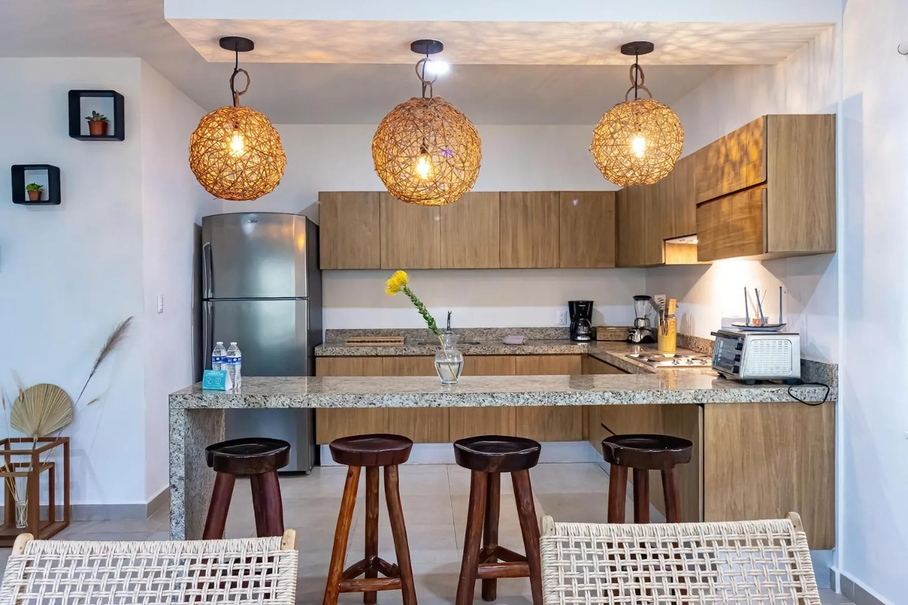 Kitchen or kitchenette in Elementus Tulum