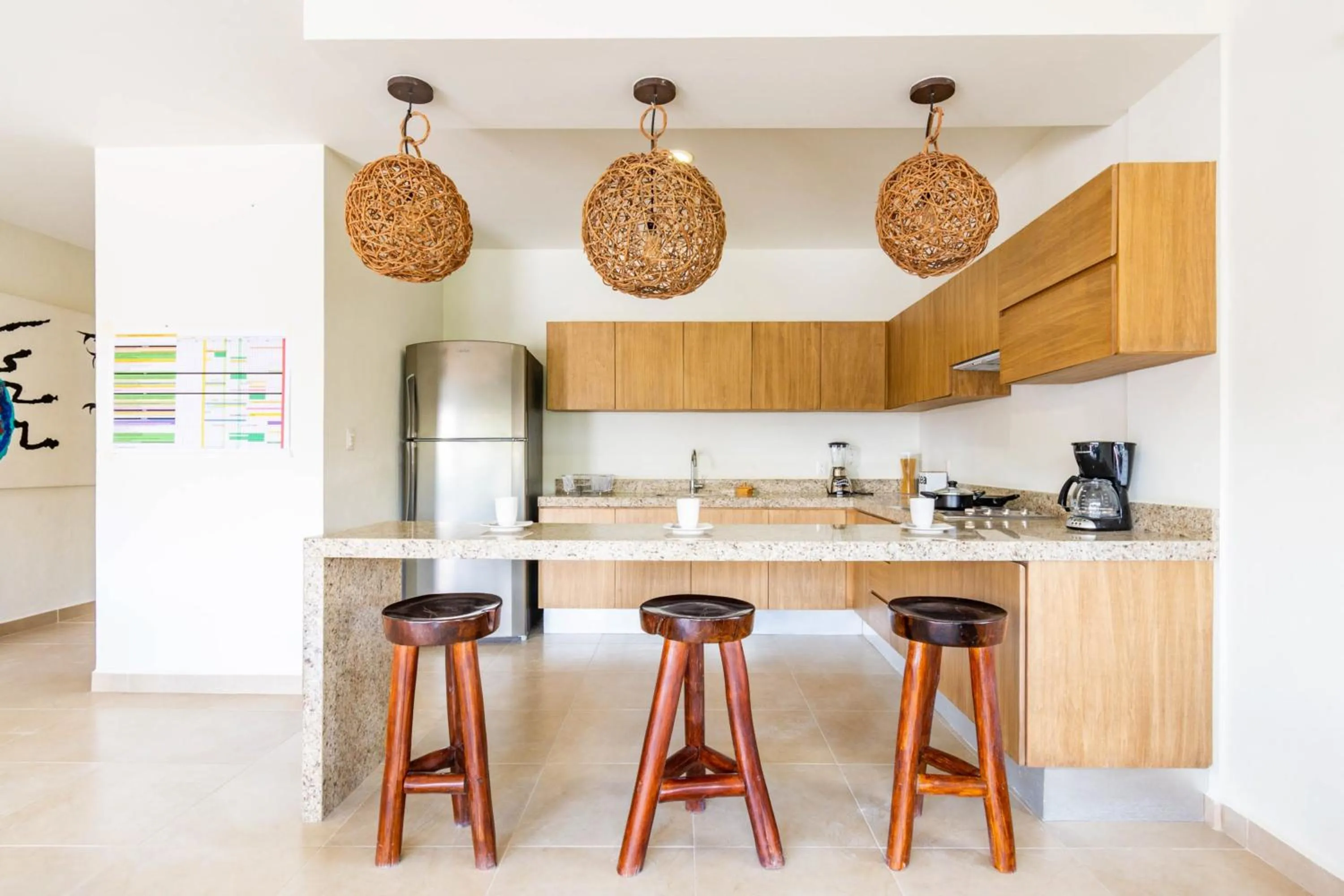 Kitchen or kitchenette in Elementus Tulum