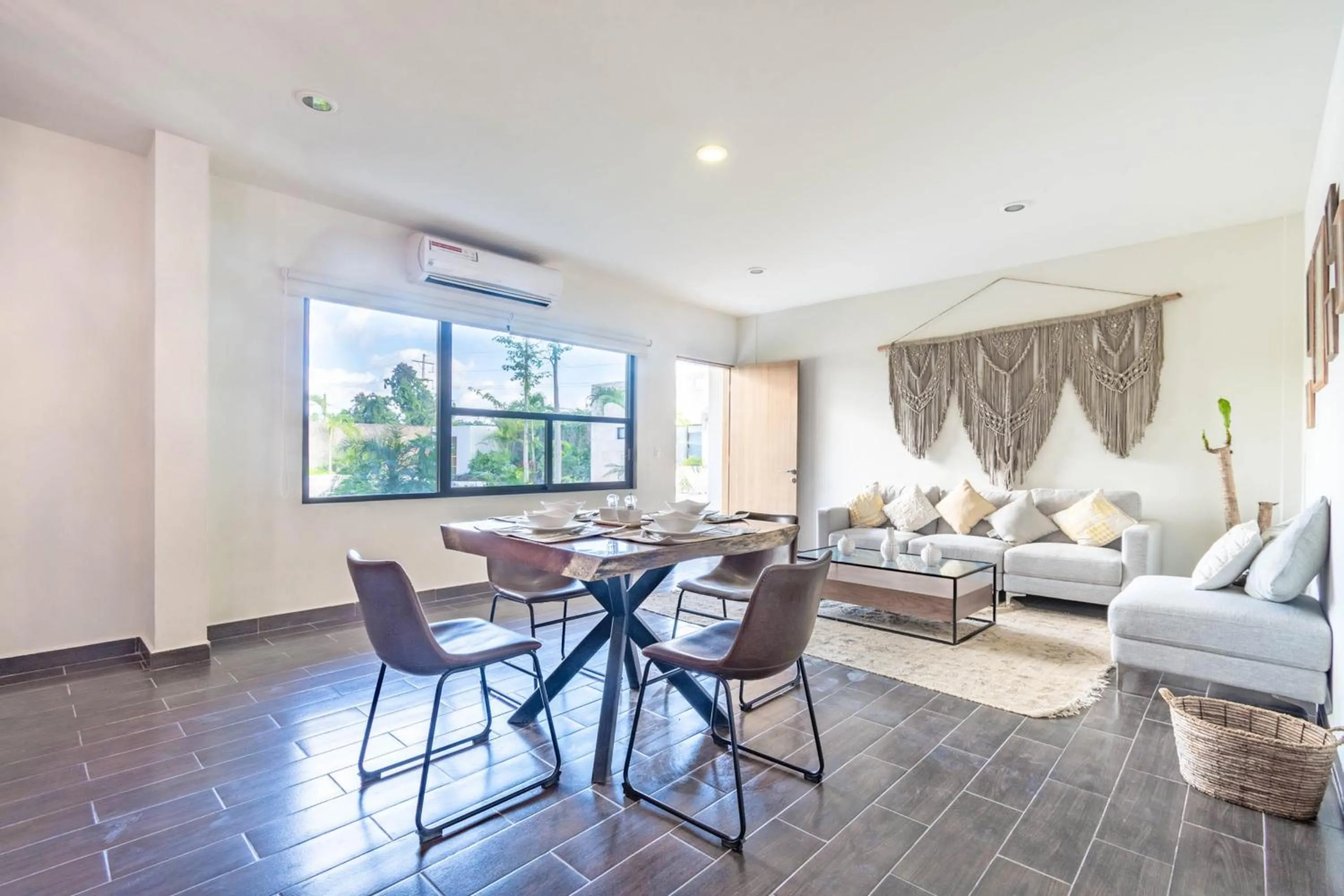 Living room in Elementus Tulum