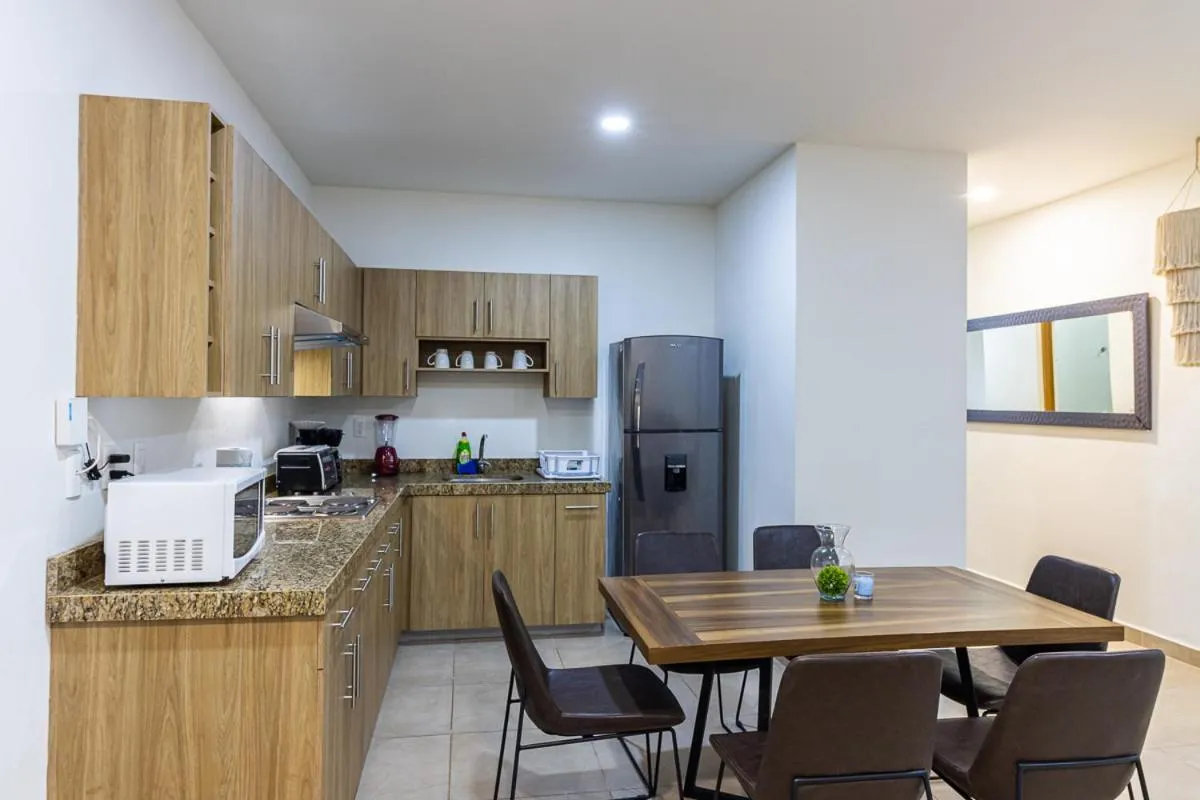 Kitchen or kitchenette in Elementus Tulum