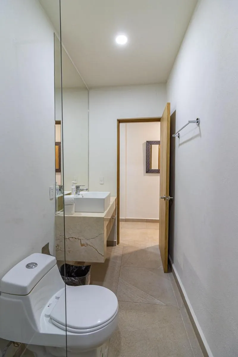 Bathroom in Elementus Tulum