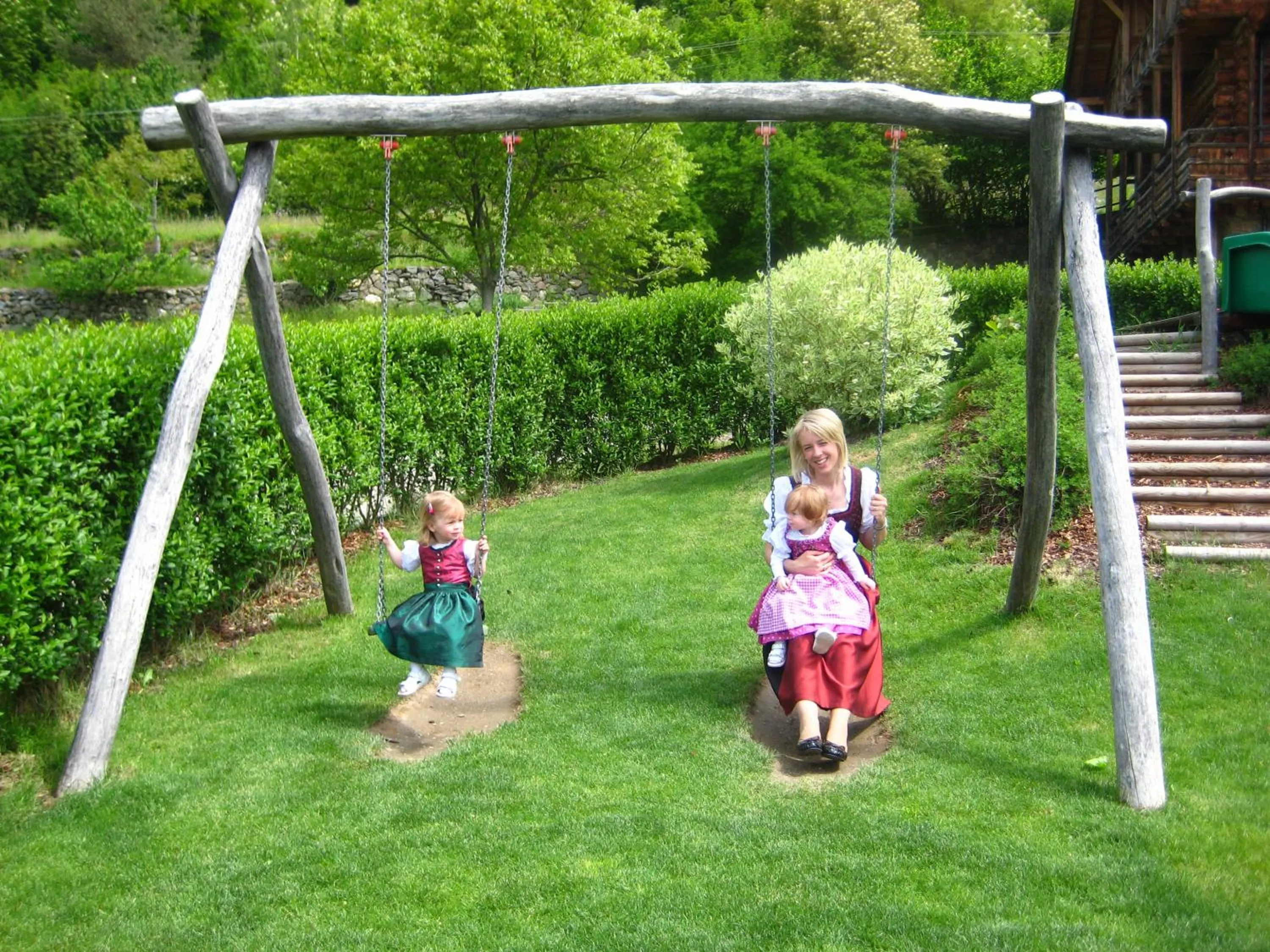 Children play ground in Hotel Hubertusstube