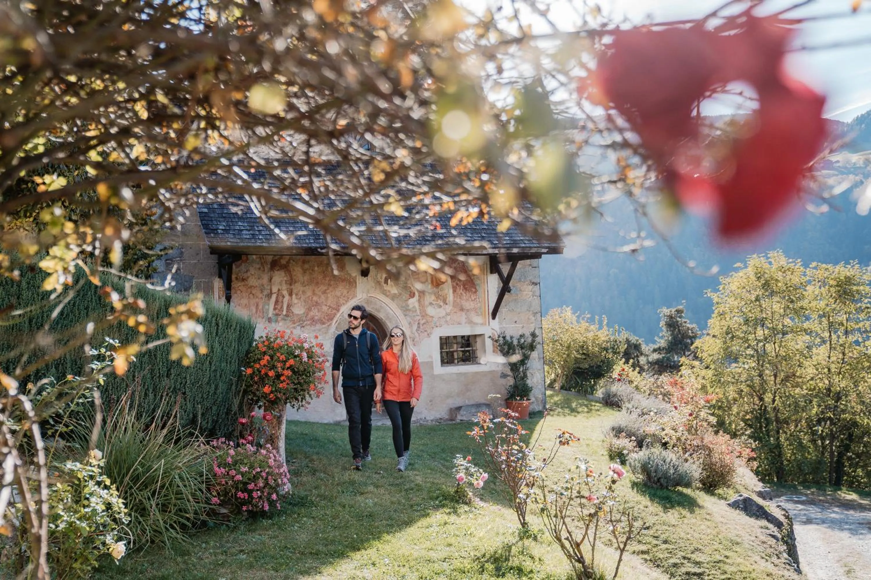 Natural landscape in Hotel Hubertusstube