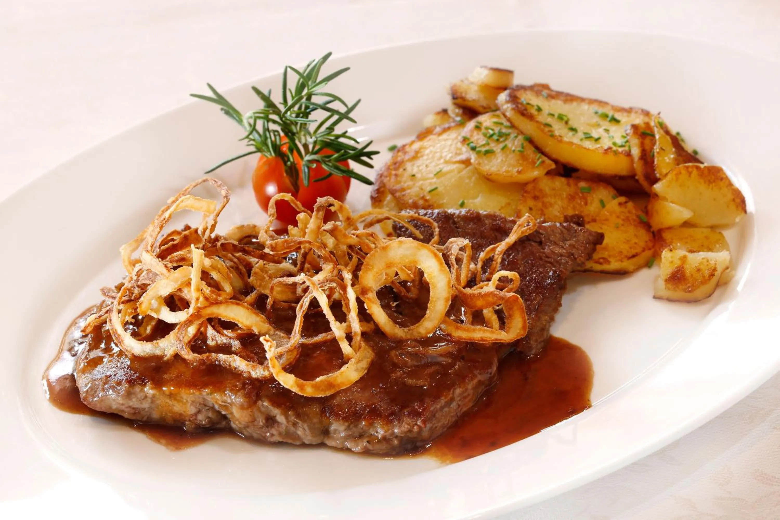 Food close-up in Hotel Hubertusstube