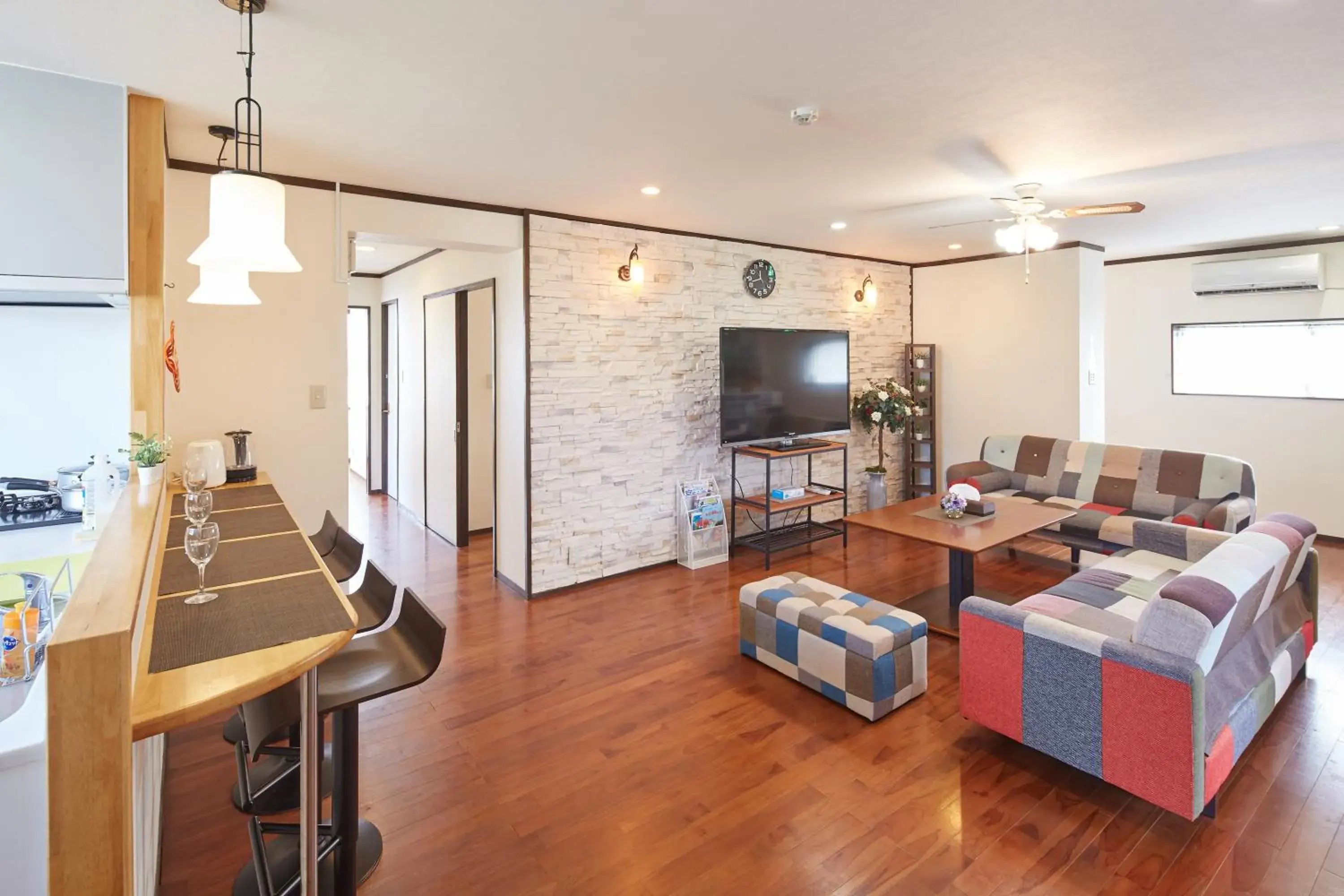 Living room in Wind Makiminato Living room in Wind Makiminato