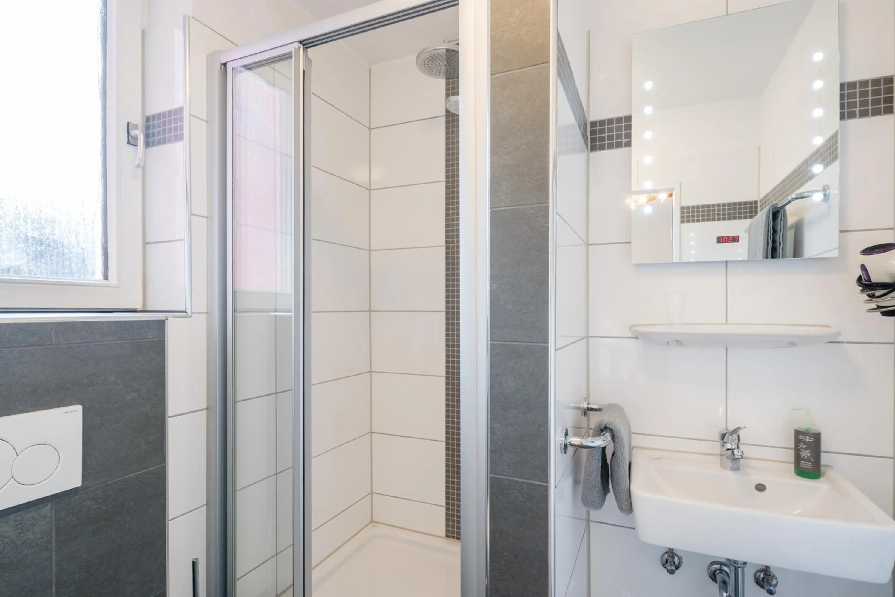 Bathroom in Hotel Am Gottesauer Schloss