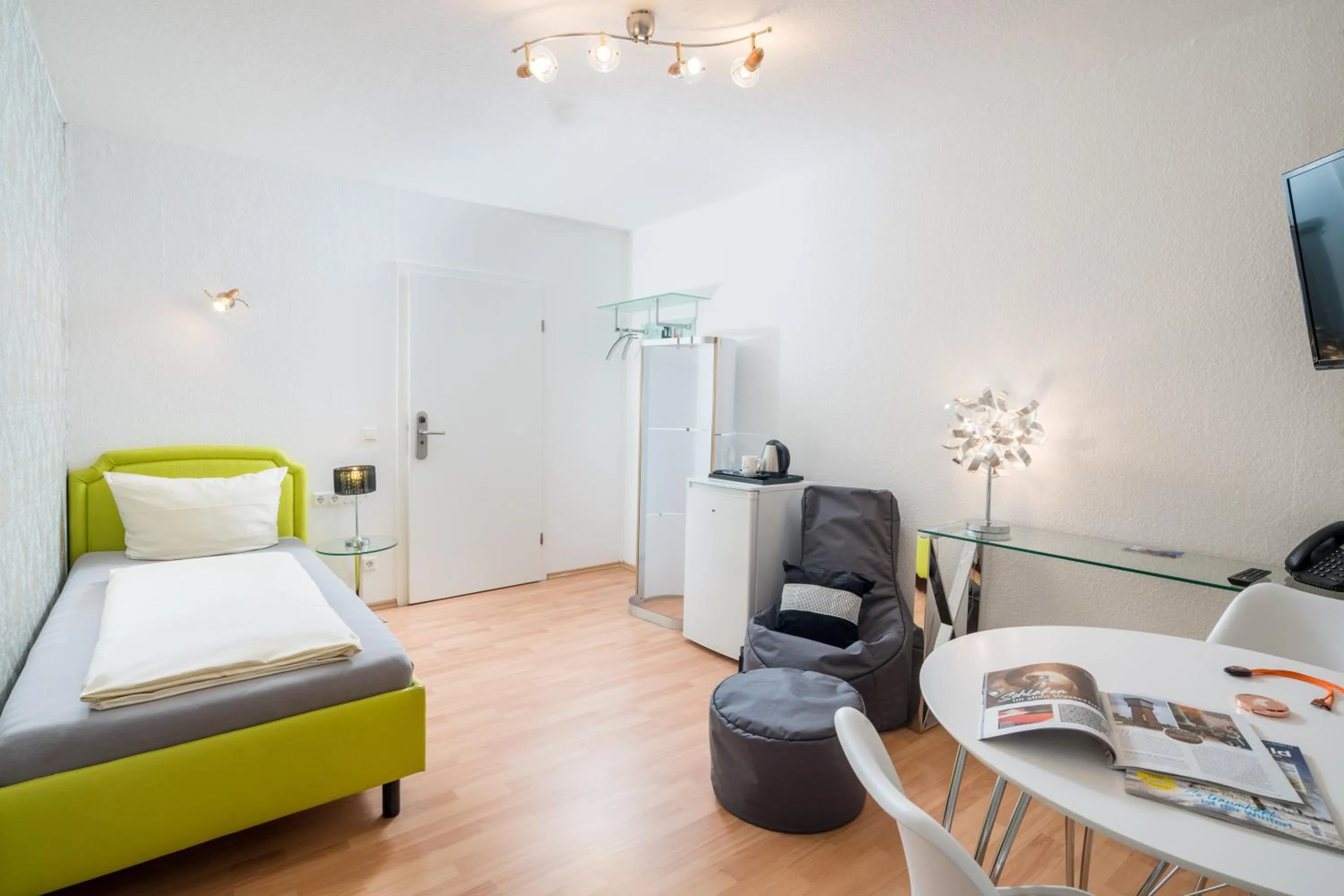 Bed in Hotel Am Gottesauer Schloss