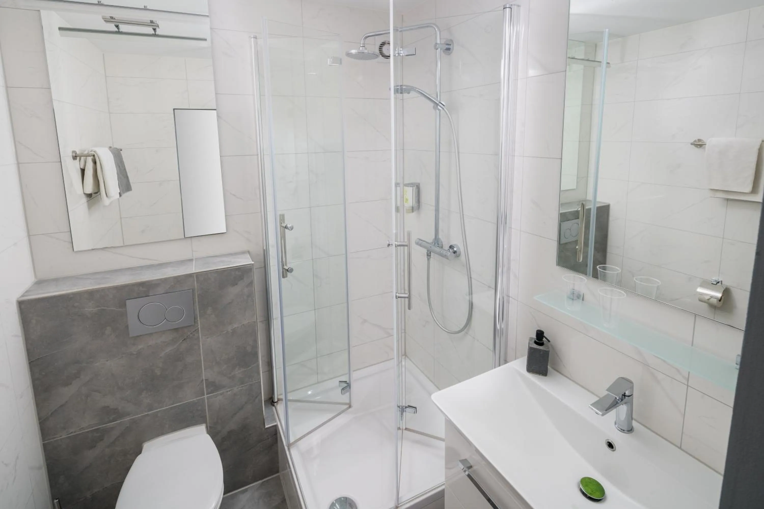 Bathroom in Hotel Am Gottesauer Schloss