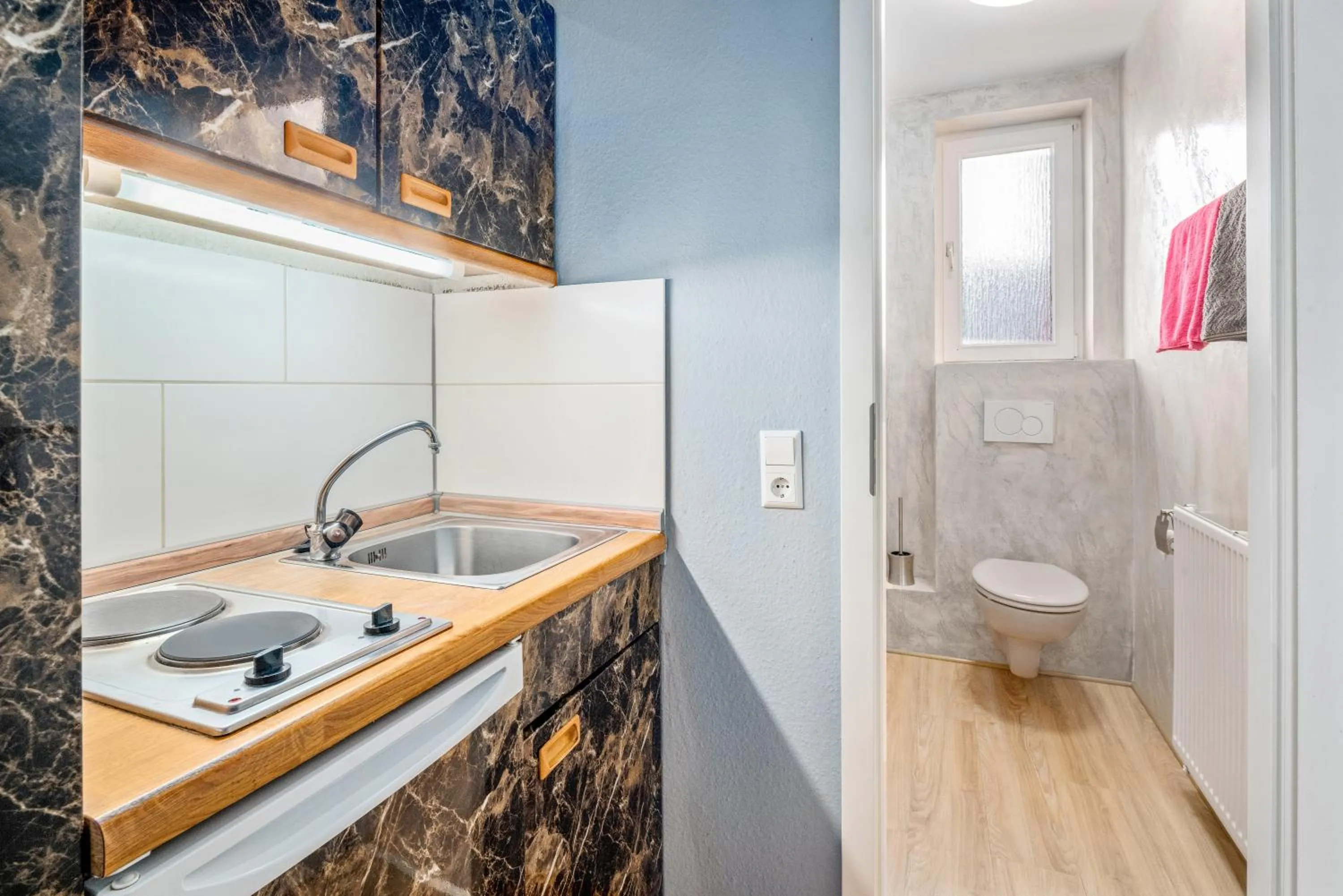 Toilet in Hotel Am Gottesauer Schloss