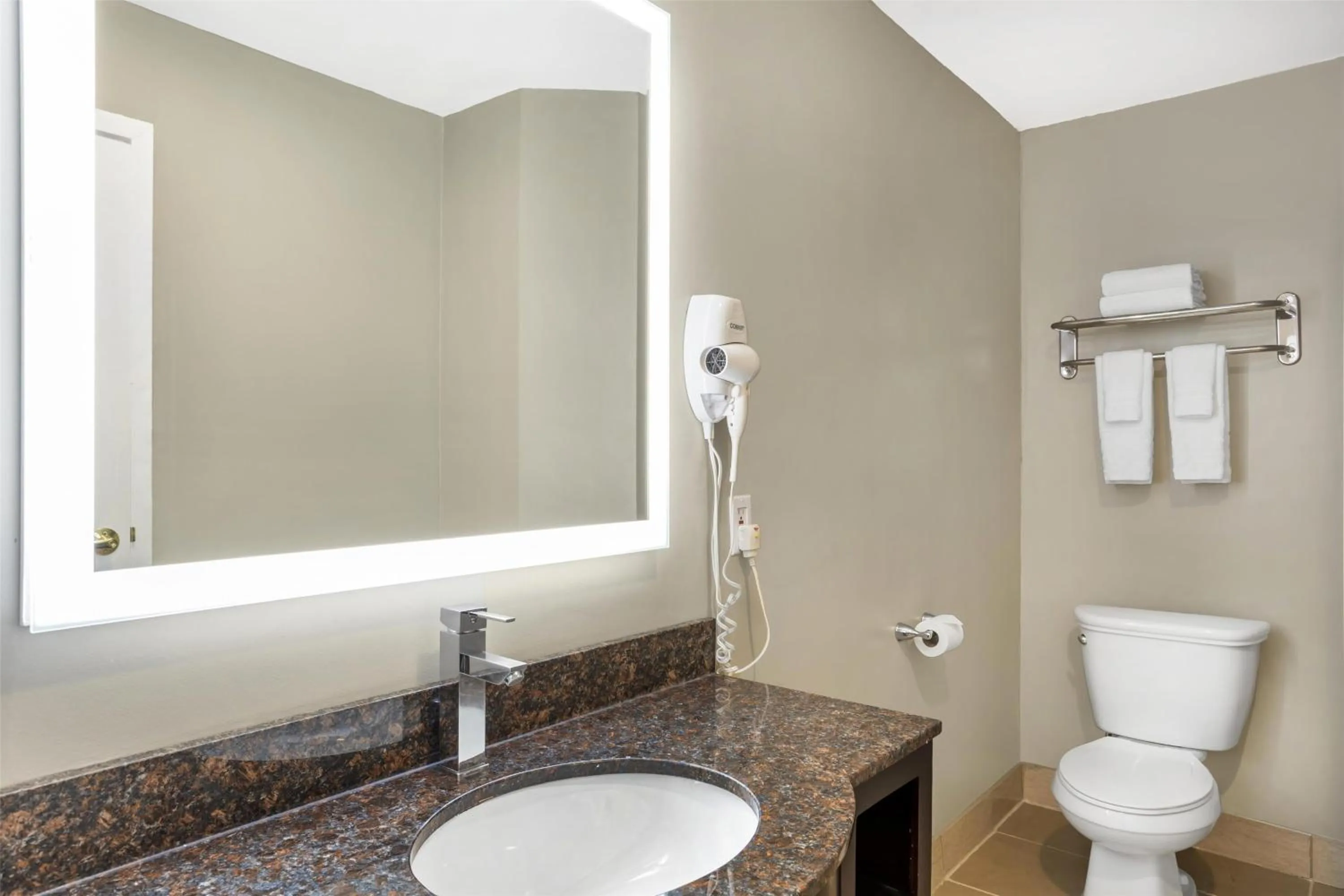 Bathroom in Best Western Fort Lee