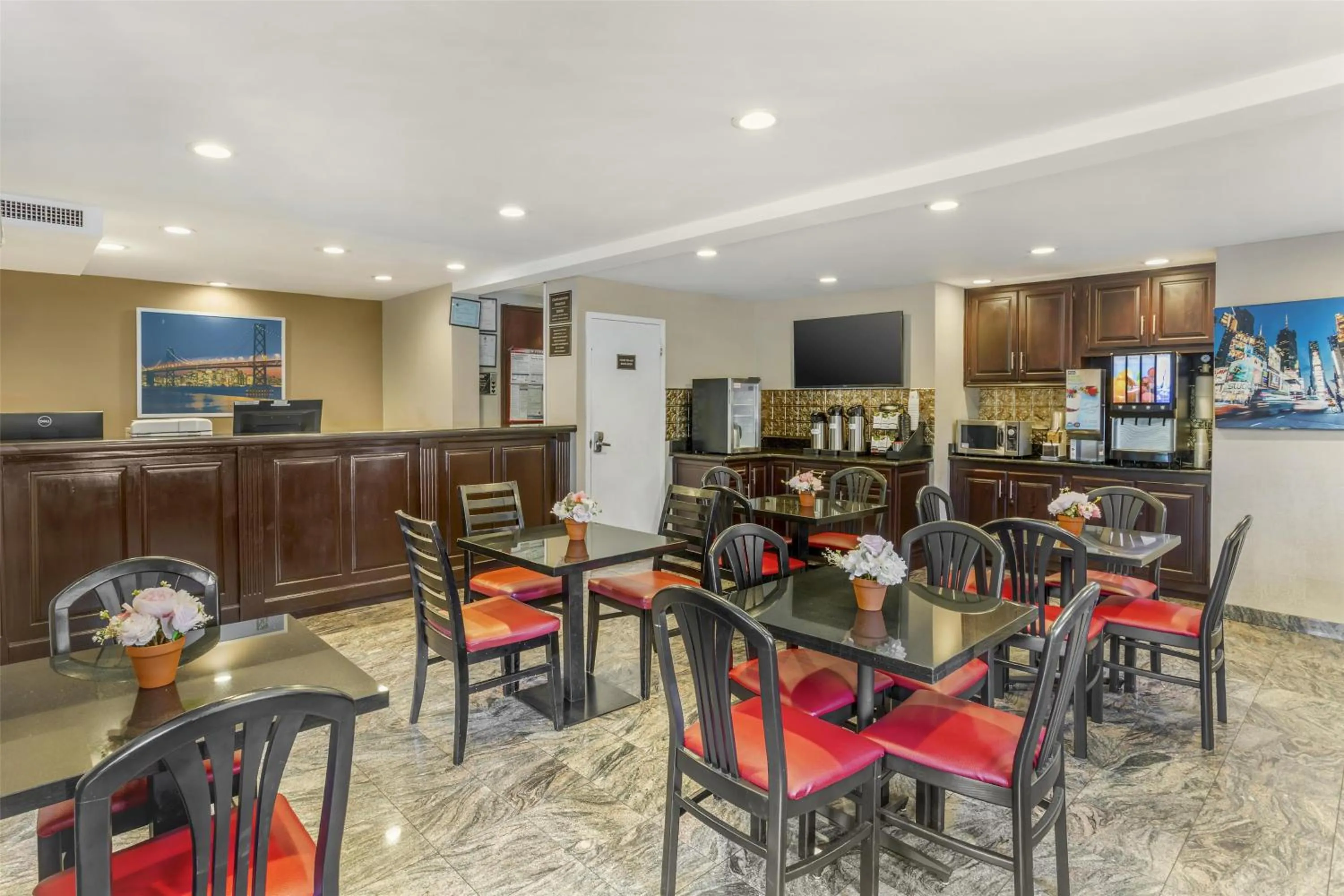 Breakfast in Best Western Fort Lee