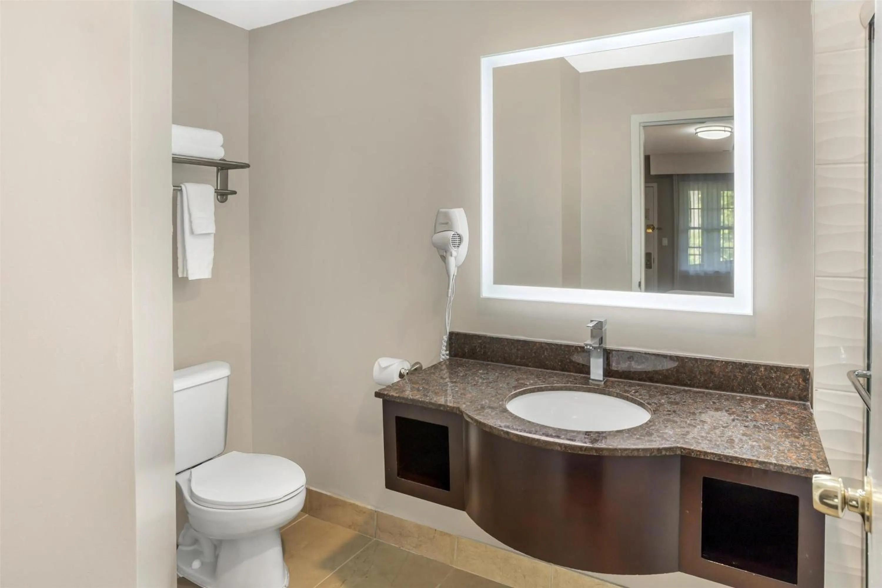 Bathroom in Best Western Fort Lee