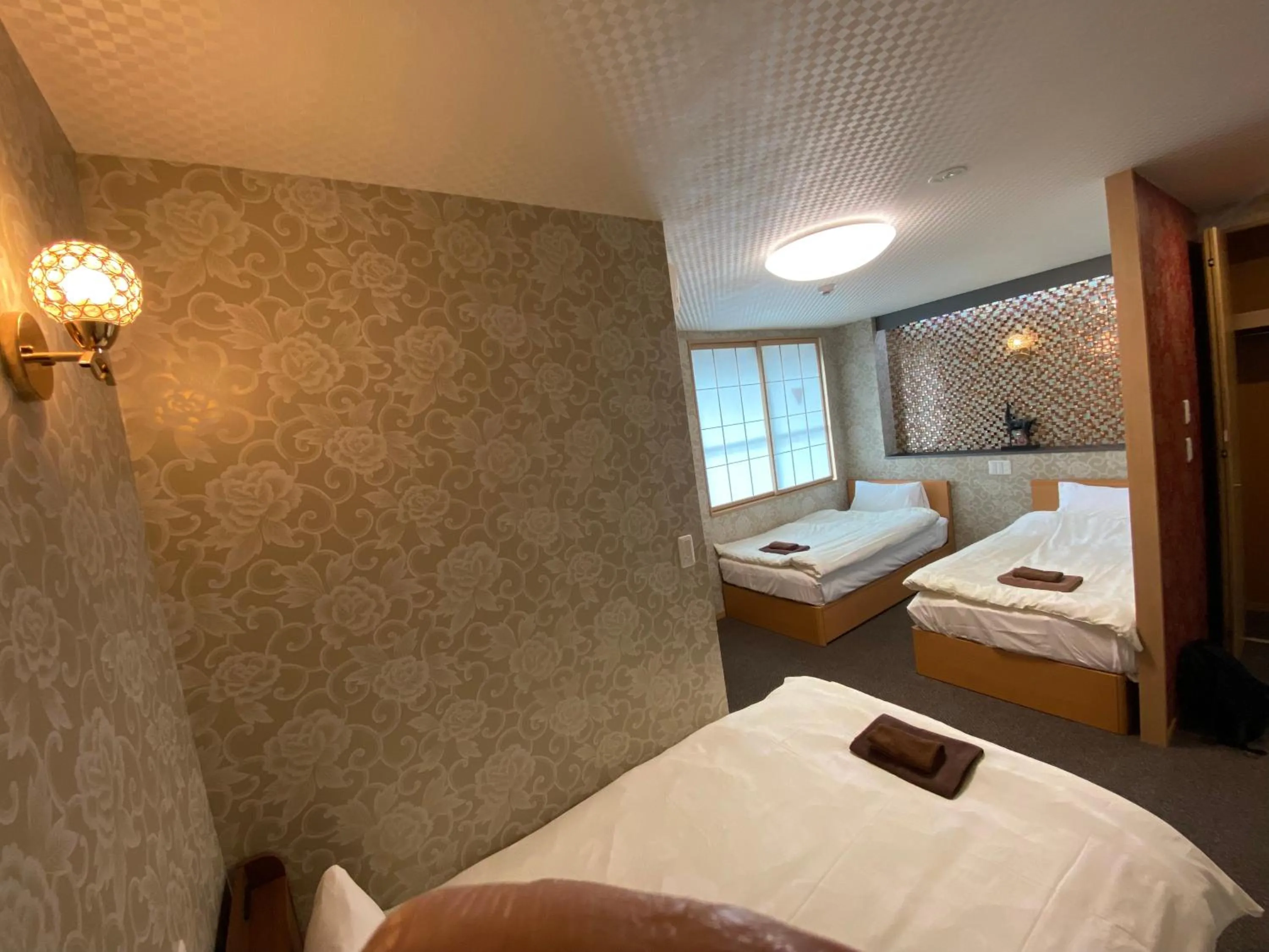 Bed in Allcomein Hotel Akihabara