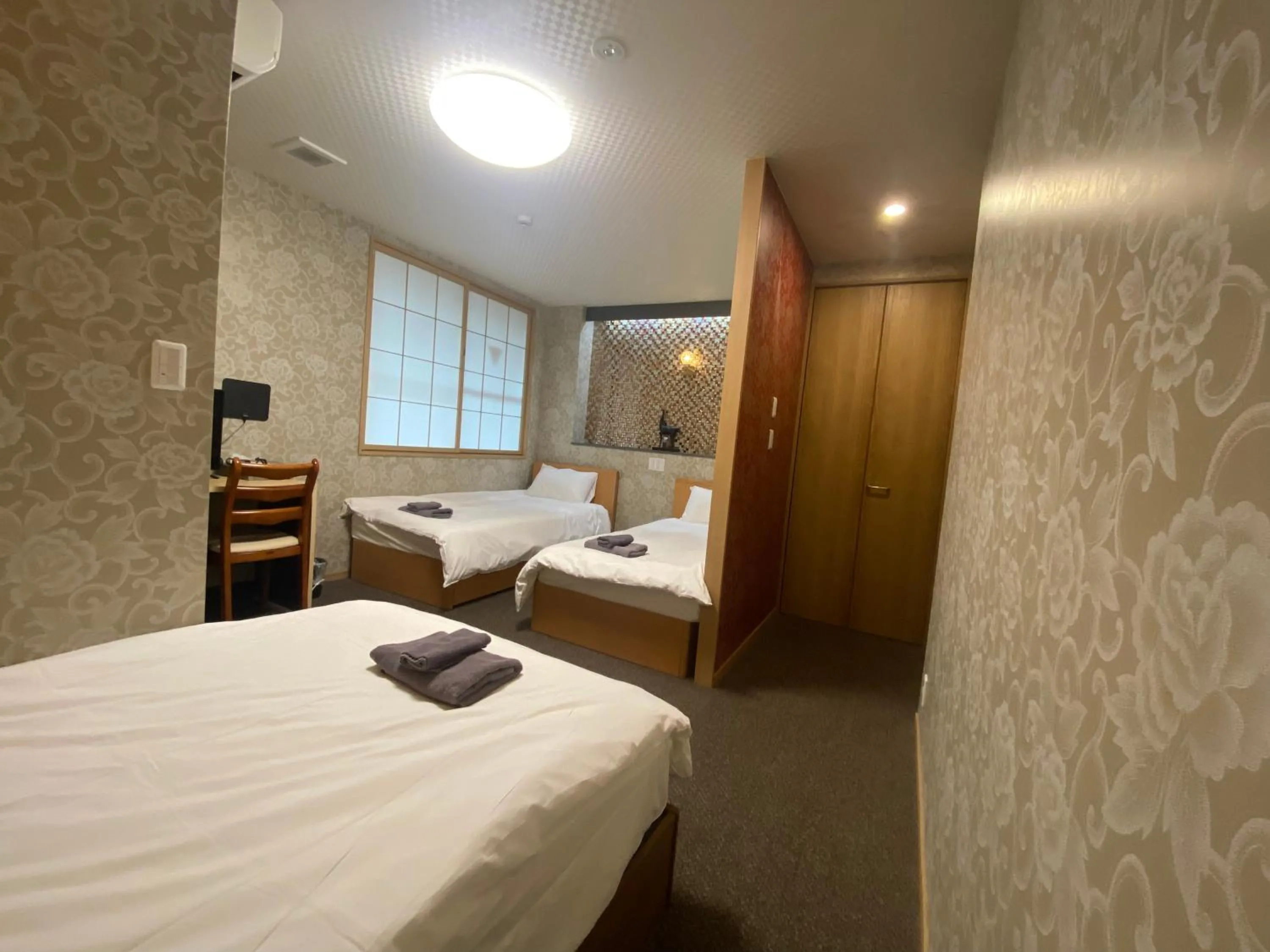 Bed in Allcomein Hotel Akihabara