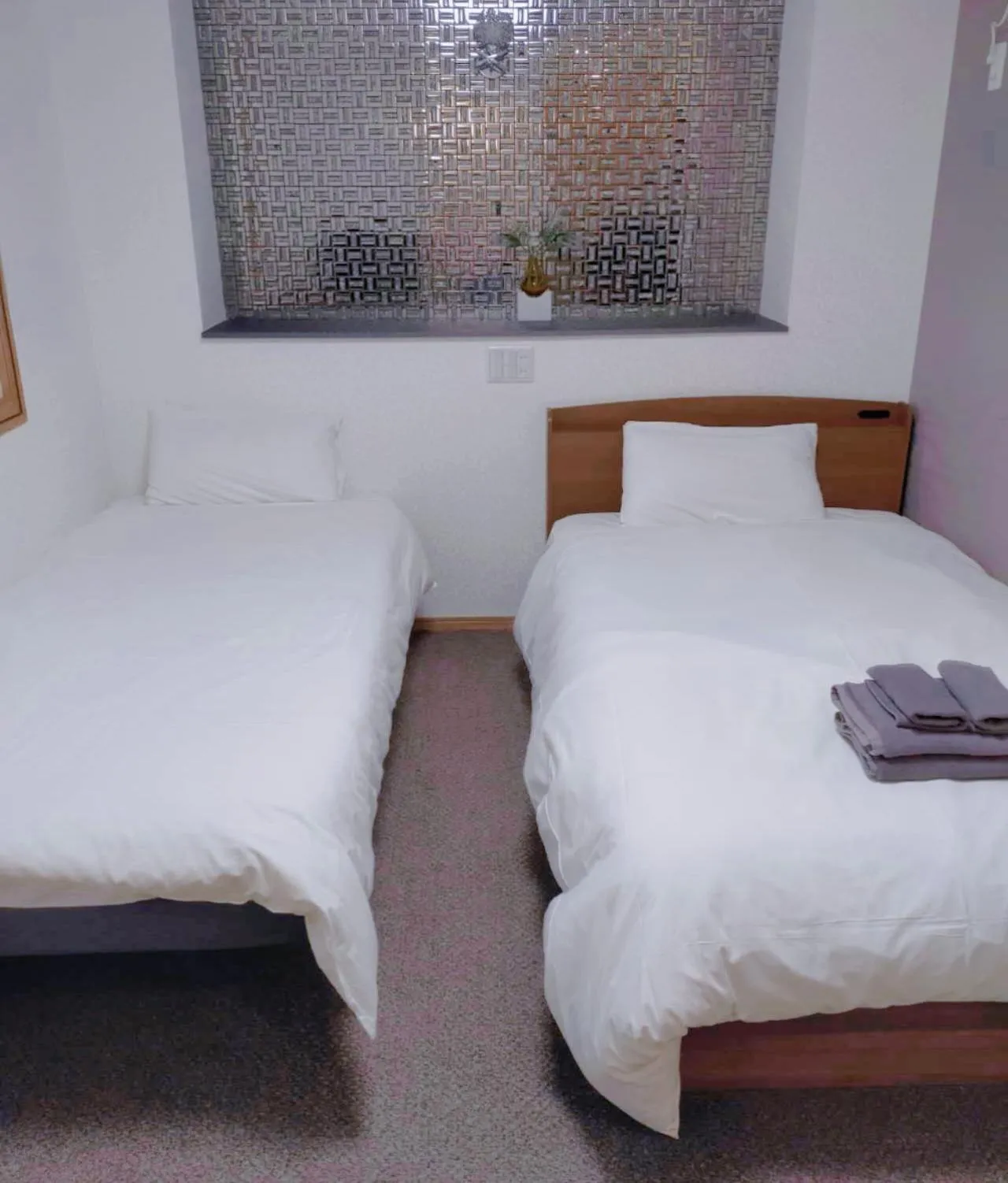 Bed in Allcomein Hotel Akihabara