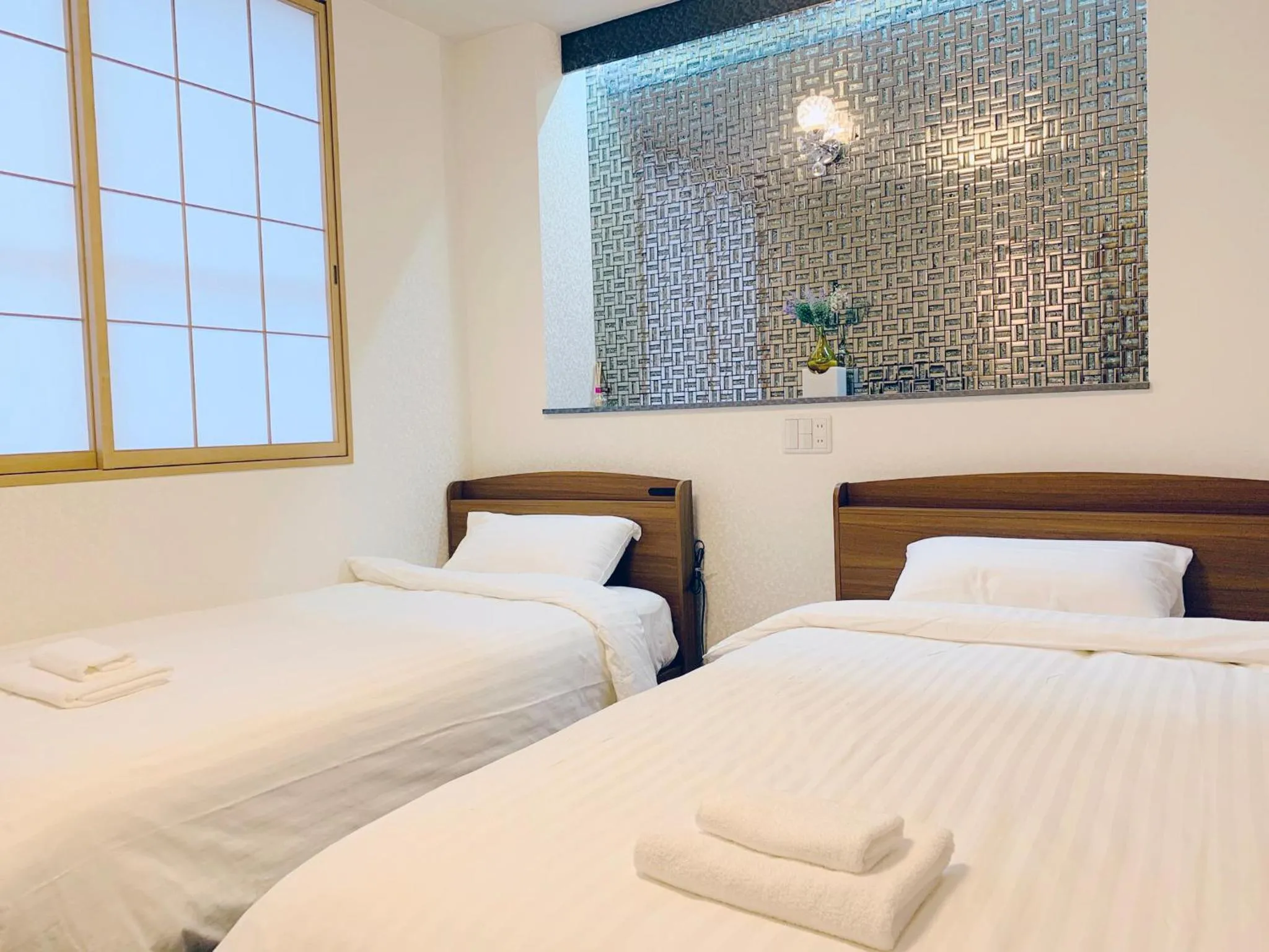 Bed in Allcomein Hotel Akihabara