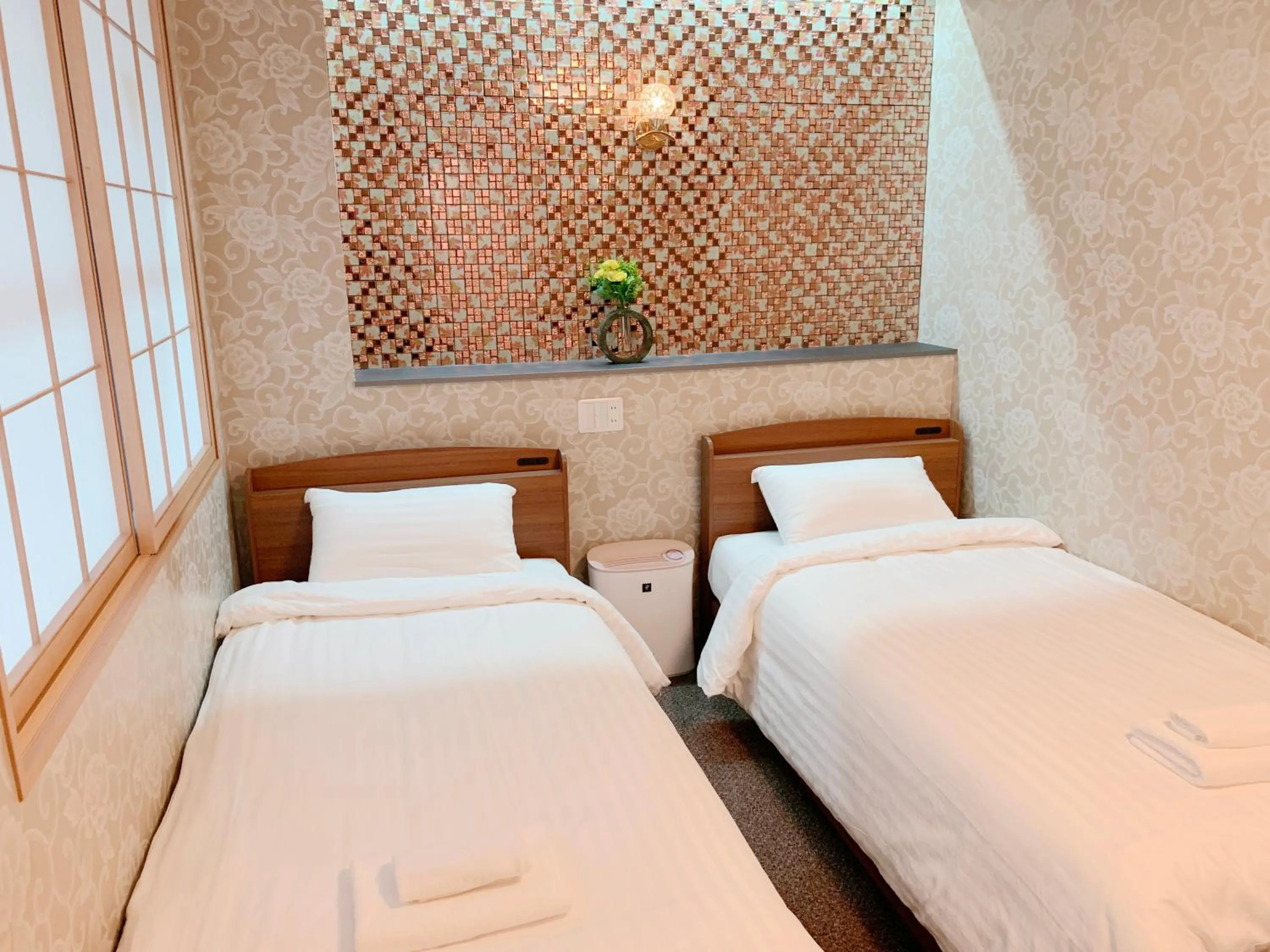 Bed in Allcomein Hotel Akihabara