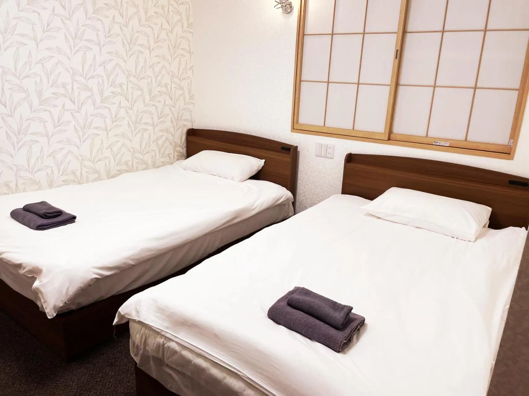 Bed in Allcomein Hotel Akihabara