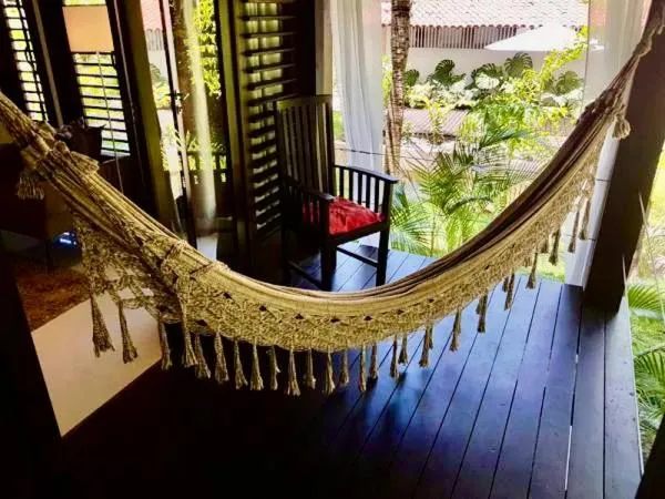 Balcony/Terrace in Mangueira Boutique Hotel Moreré